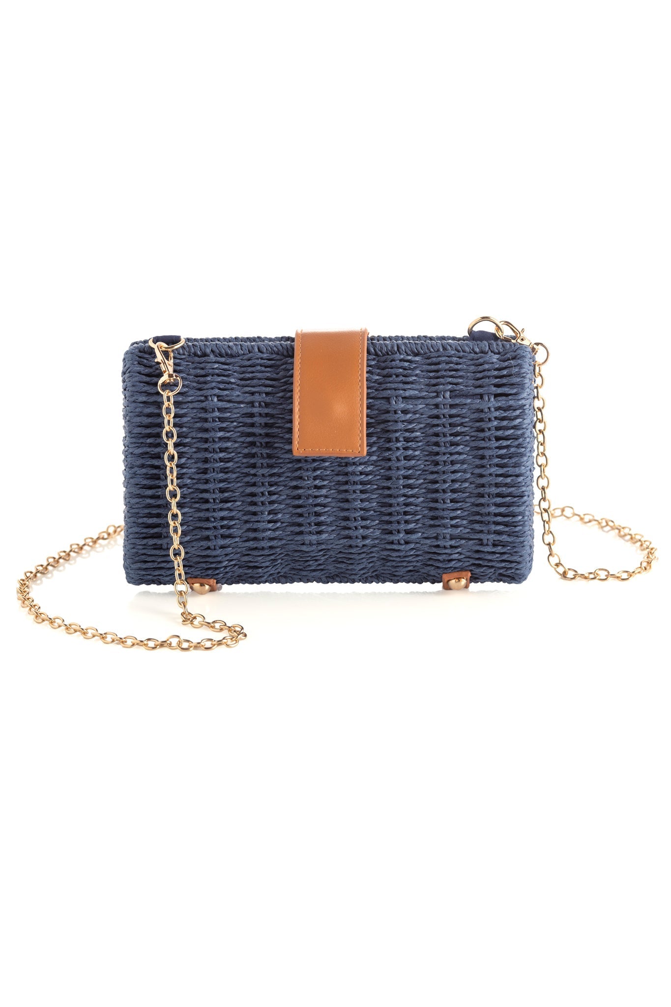 Shiraleah Augustine Clutch, Navy - FINAL SALE ONLY