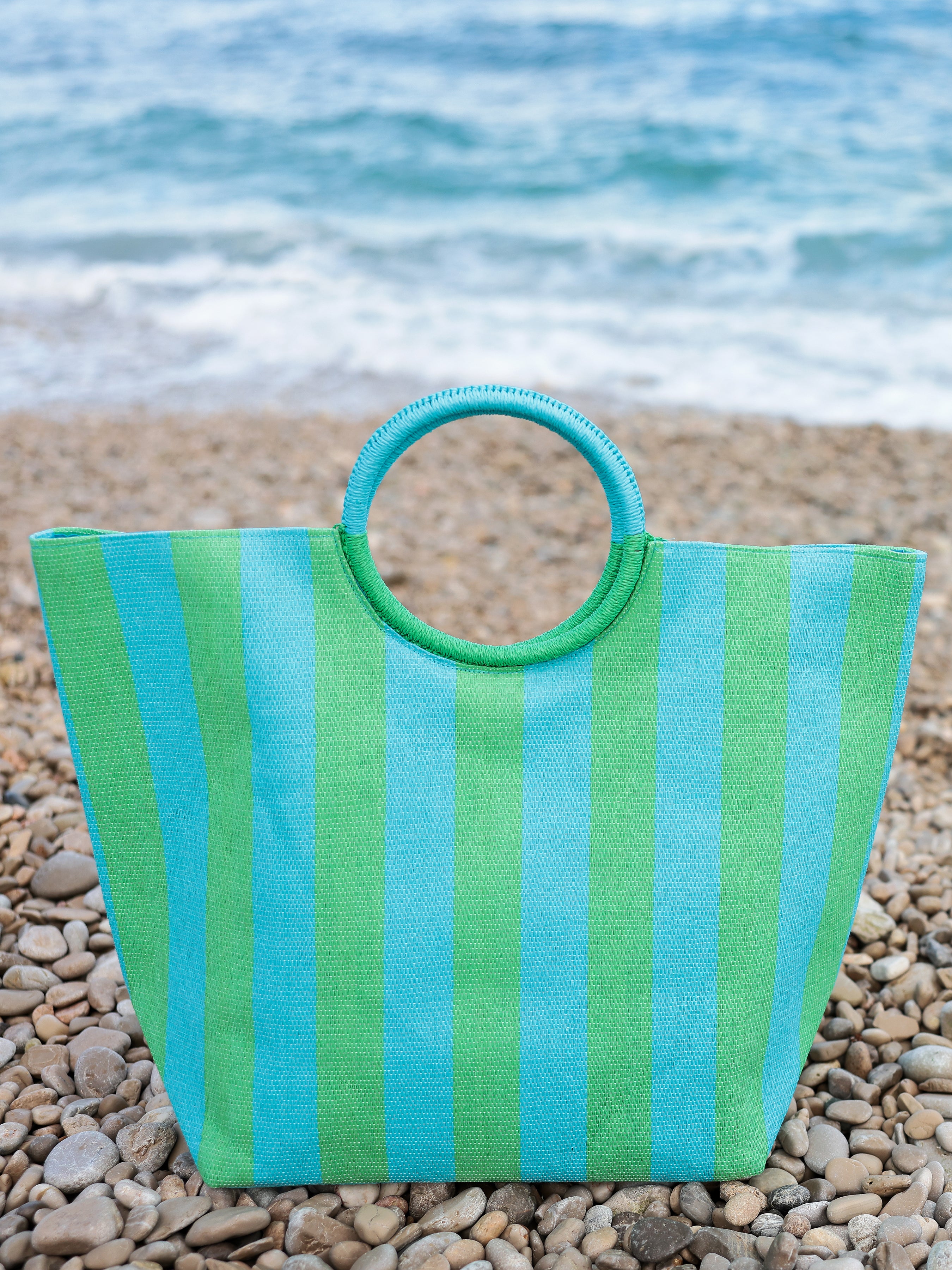 Shiraleah Mirage Tote AQUA