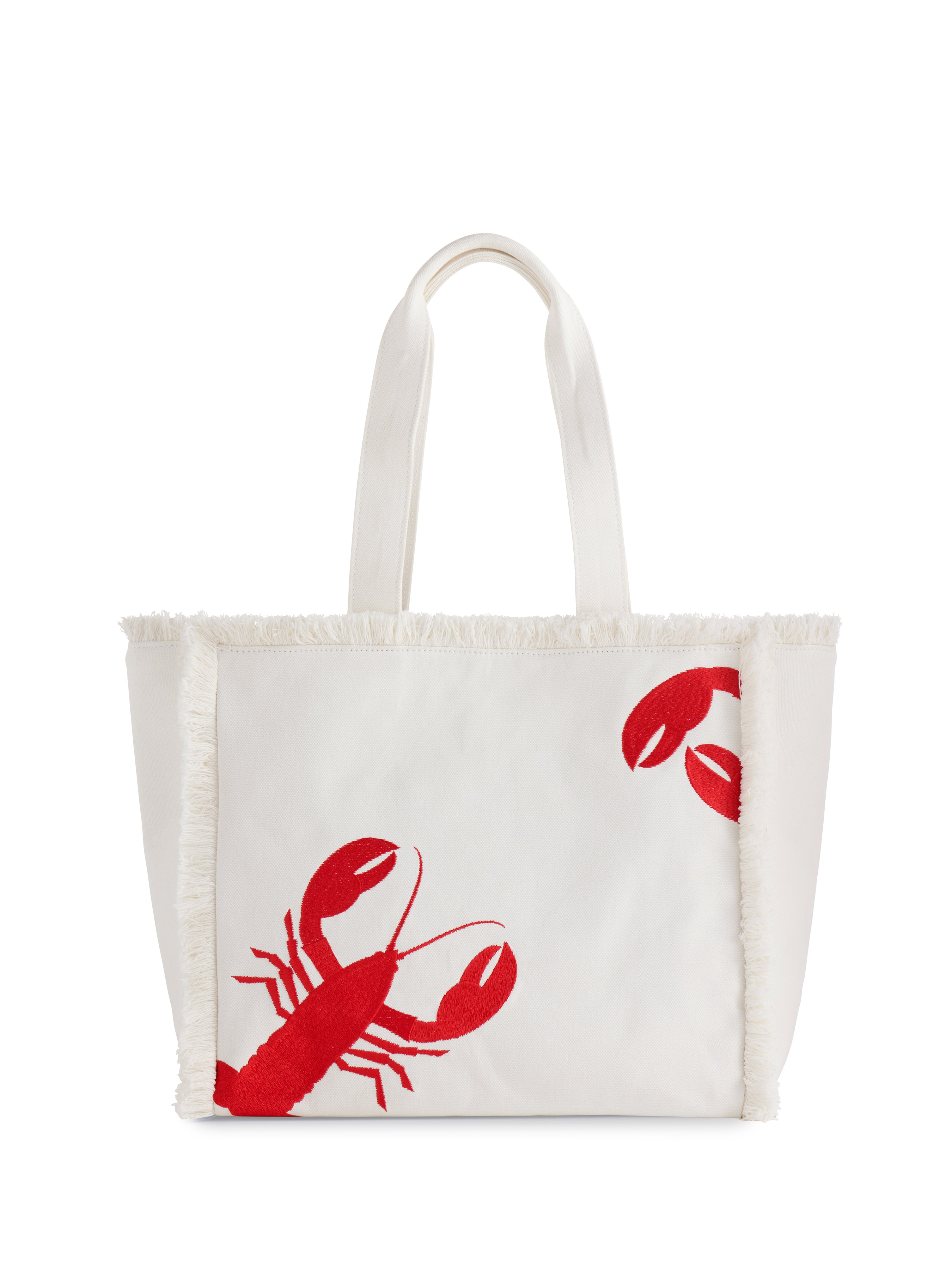 Shiraleah Lobster Tote, Ivory