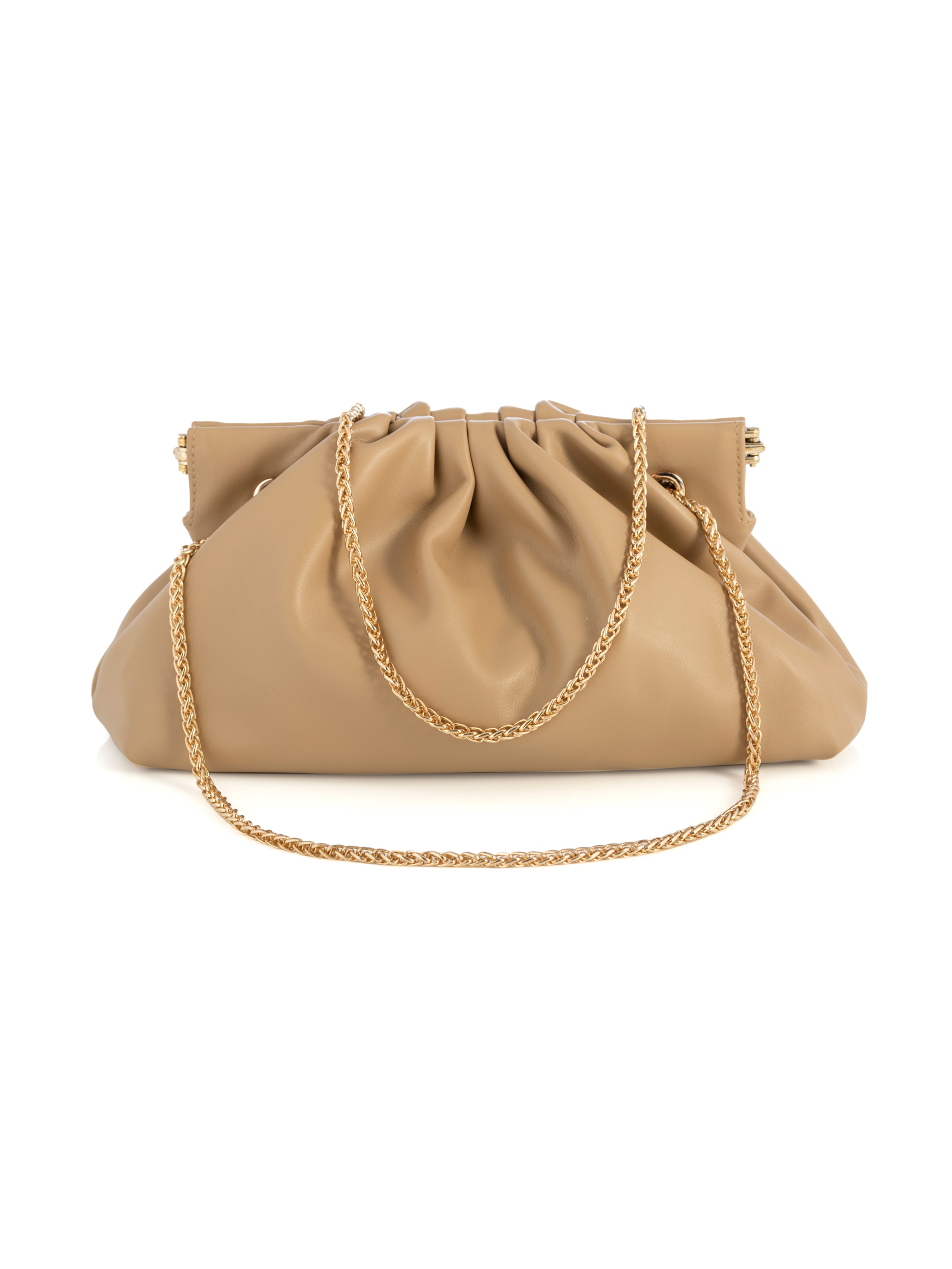 Shiraleah Elliot Shoulder Bag Clutch, Sand