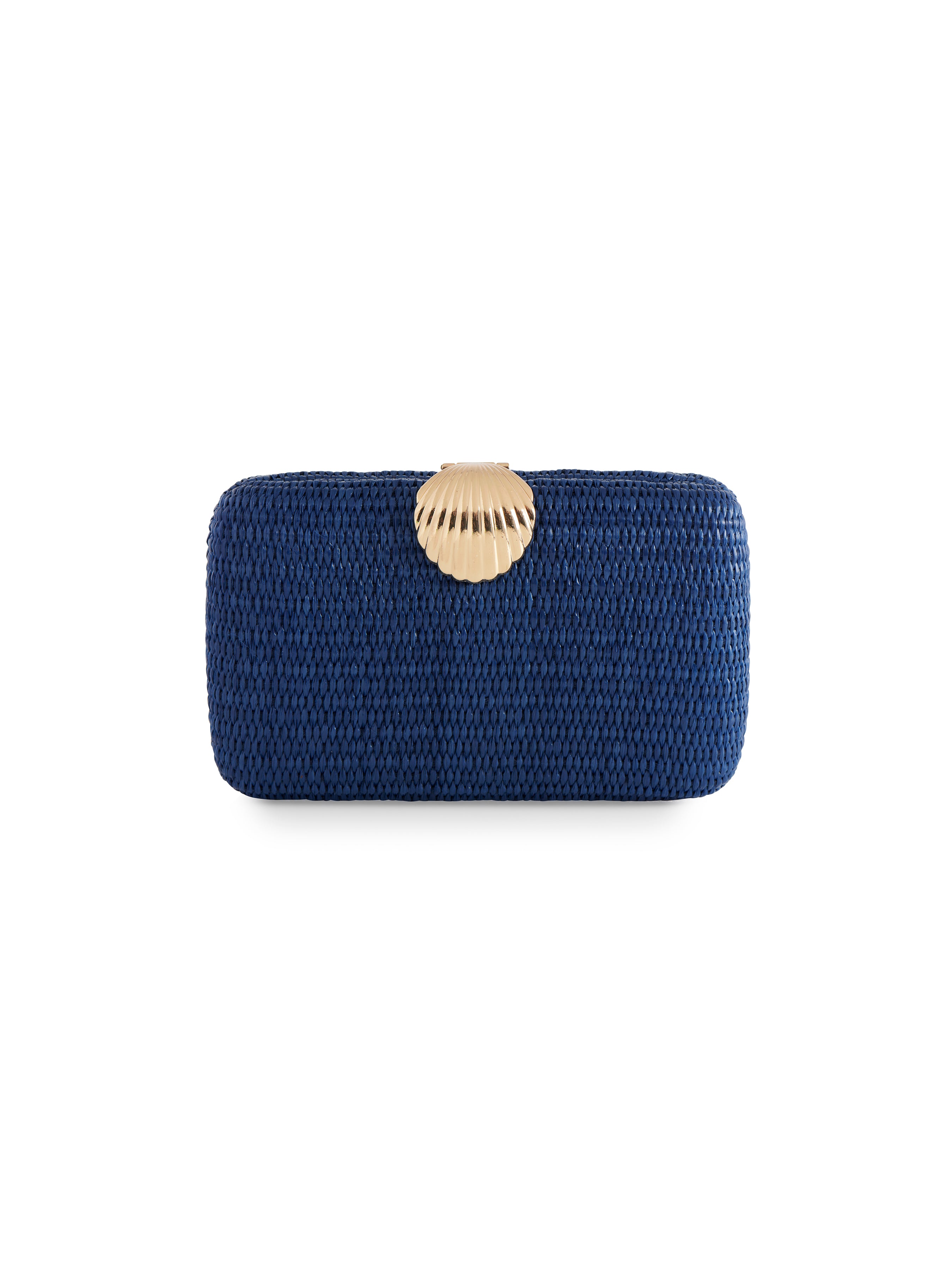 Shiraleah Coquille Minaudiere NAVY