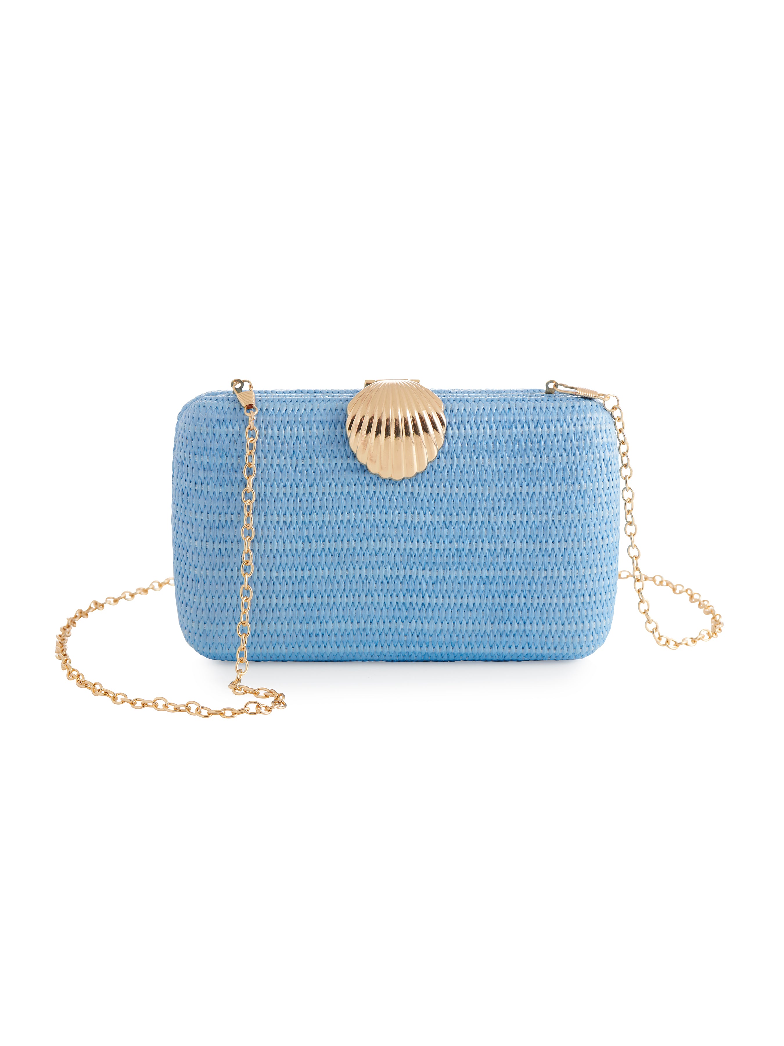 Shiraleah Coquille Minaudiere SKY