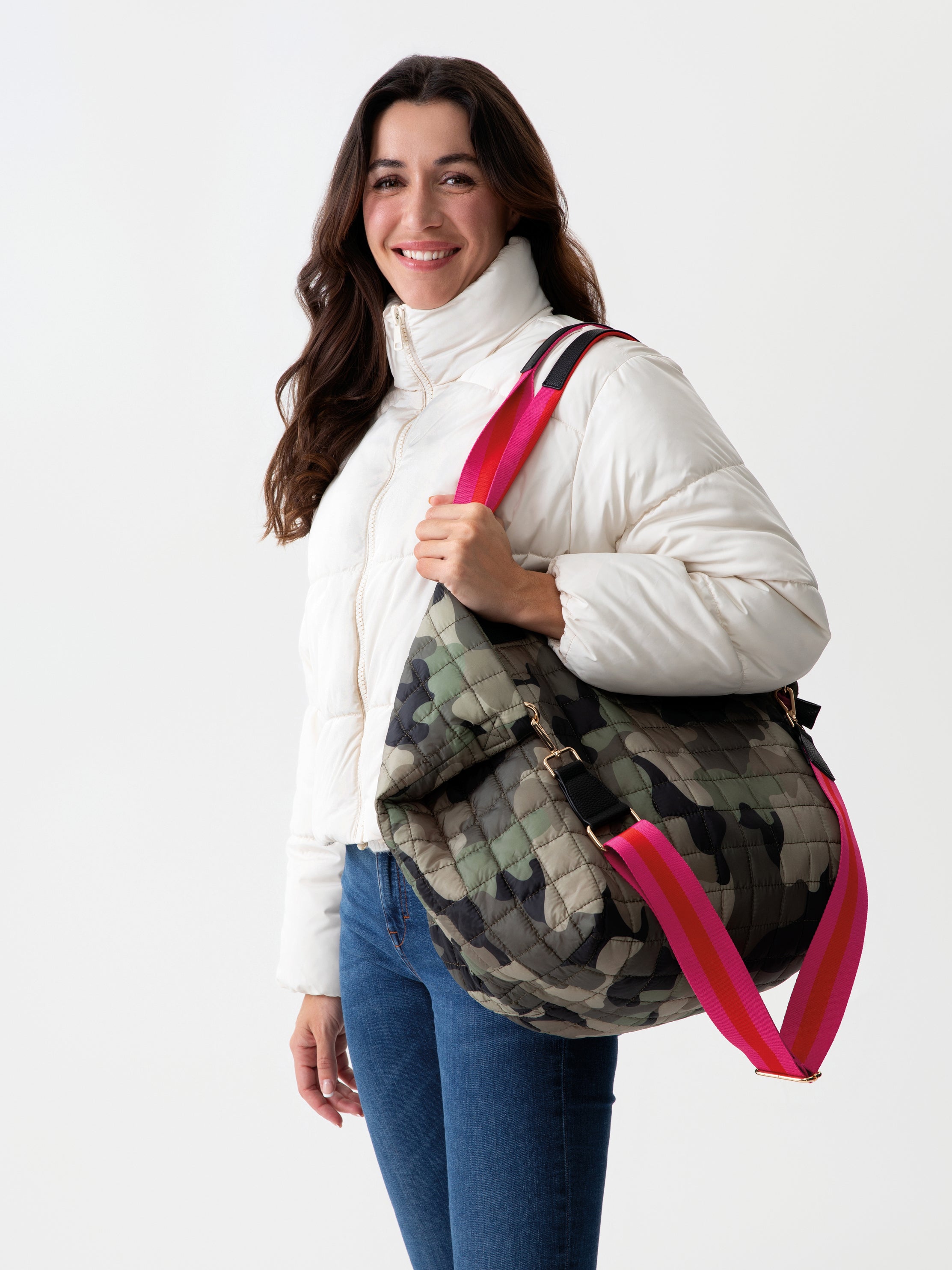 Shiraleah Ezra Travel Tote CAMO