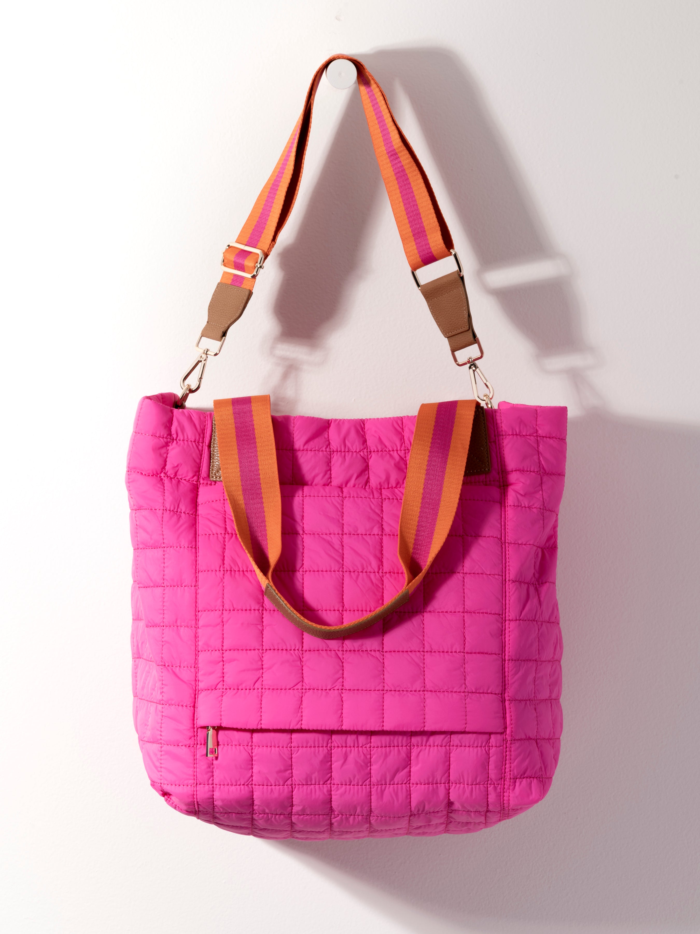 Shiraleah Ezra Travel Tote MAGENTA