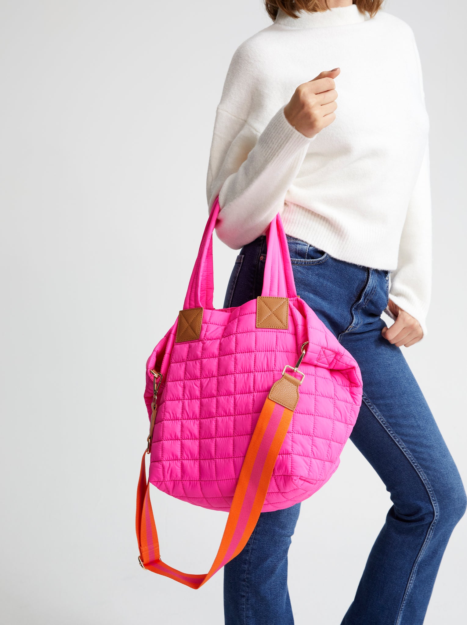 Shiraleah Ezra Tote MAGENTA