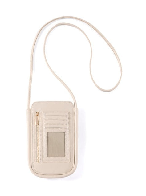 Shiraleah Charlotte Phone Cross-Body, Ivory