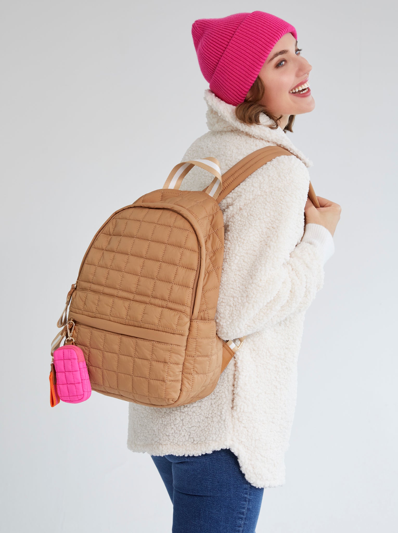 Shiraleah Ezra Backpack TAN