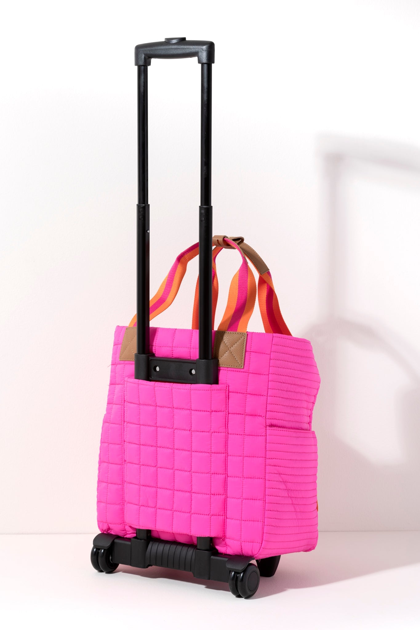 Shiraleah Ezra Roller Tote MAGENTA