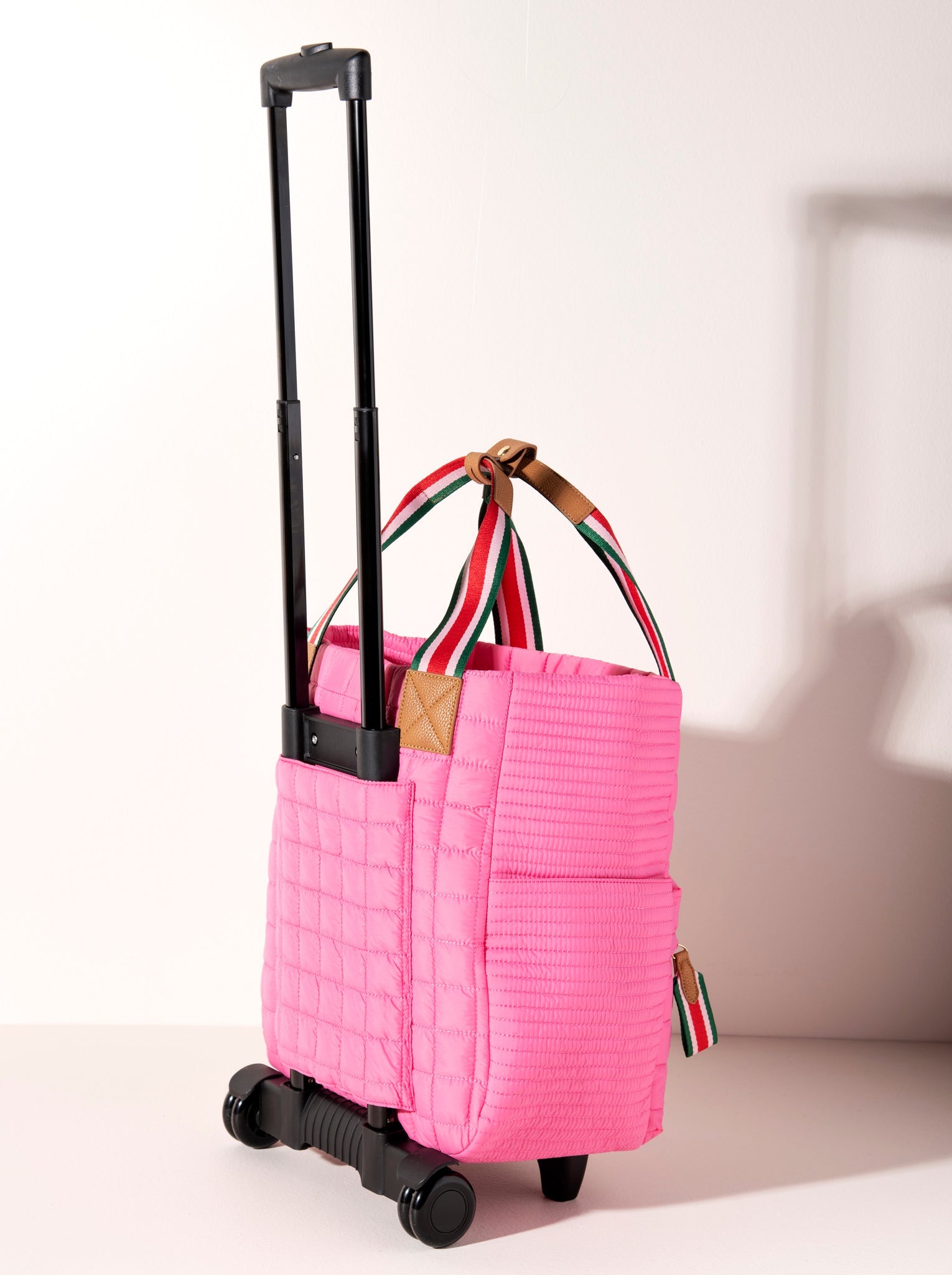 Shiraleah Ezra Roller Tote PINK