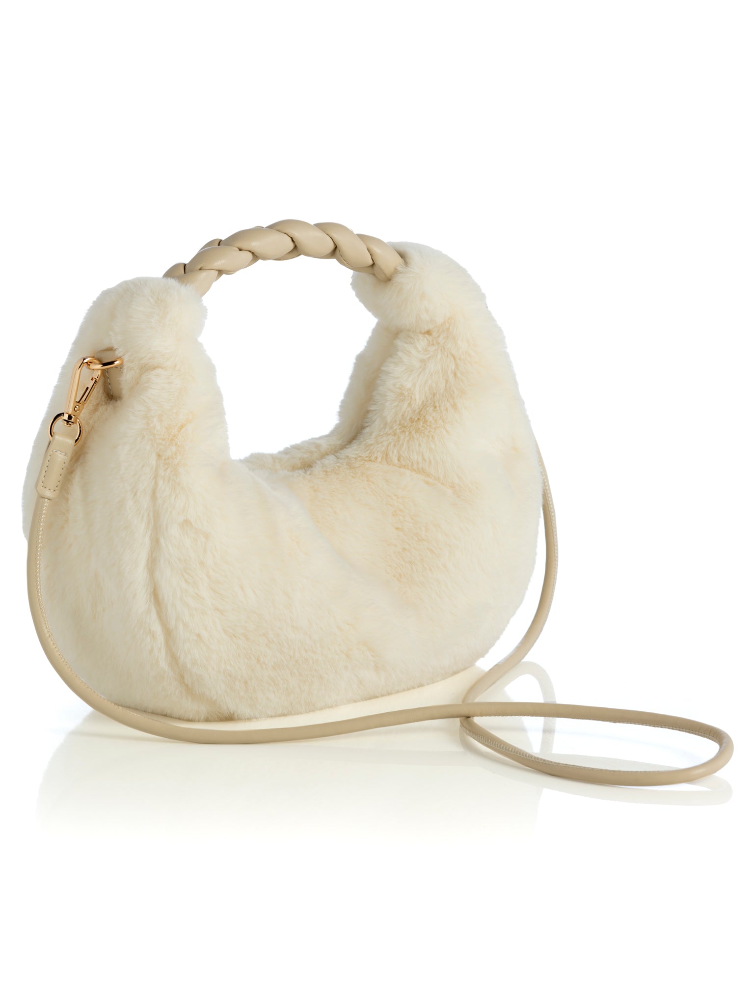 Shiraleah Moritz Mini Hobo, Ivory