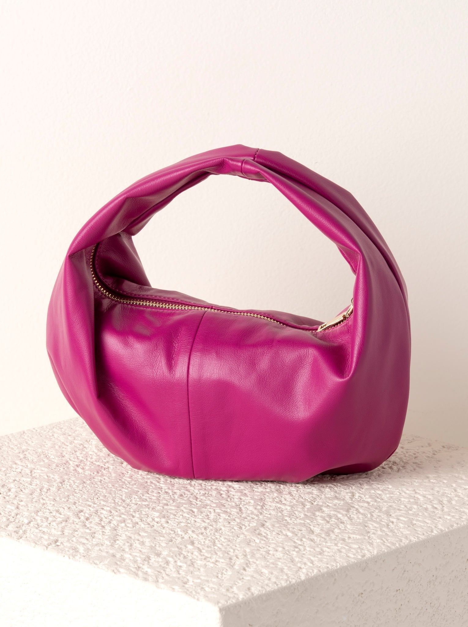 Shiraleah Milano Mini Hobo, Magenta