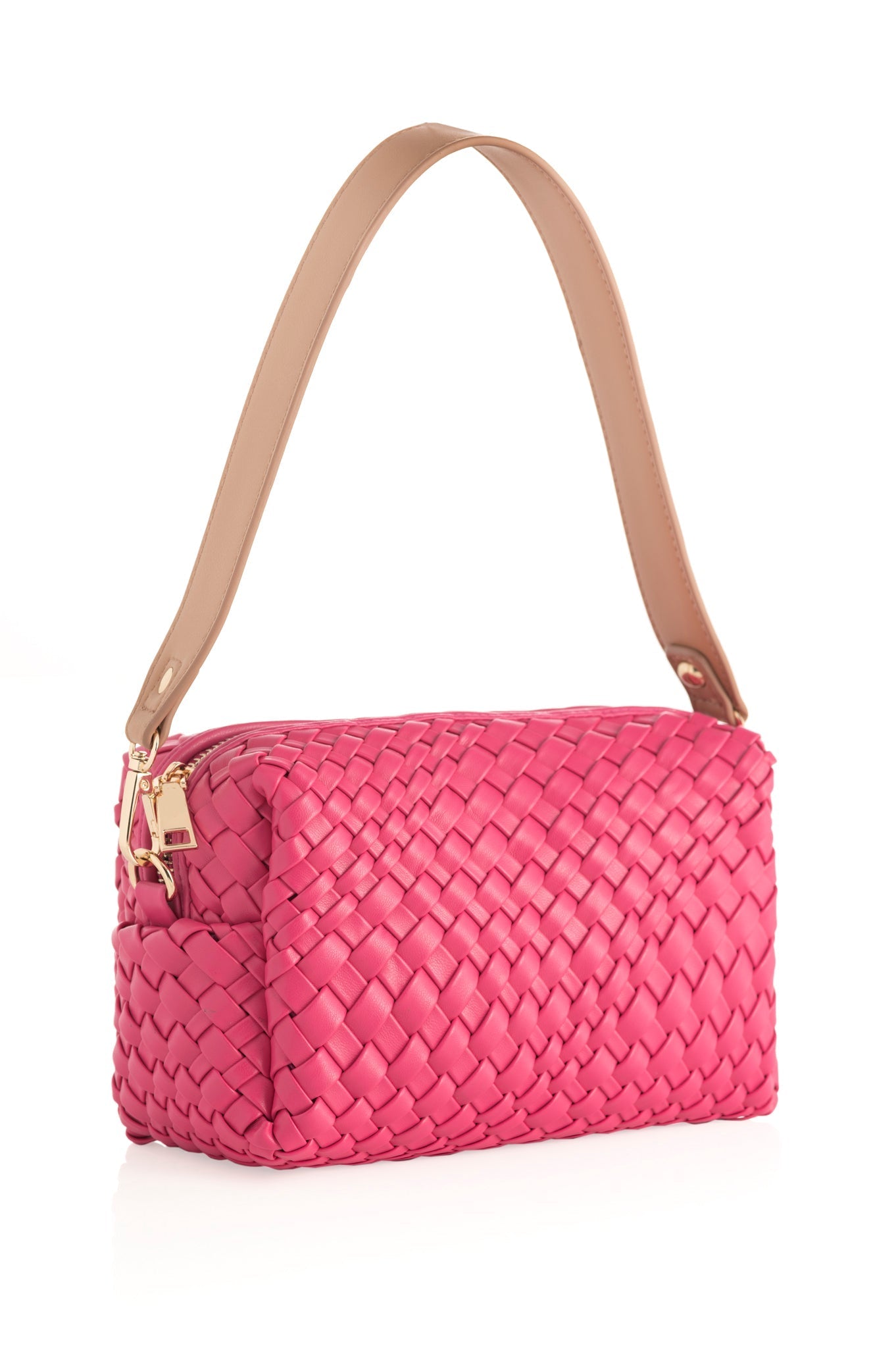 Shiraleah Blythe Boxy Cross-Body Bag, Magenta