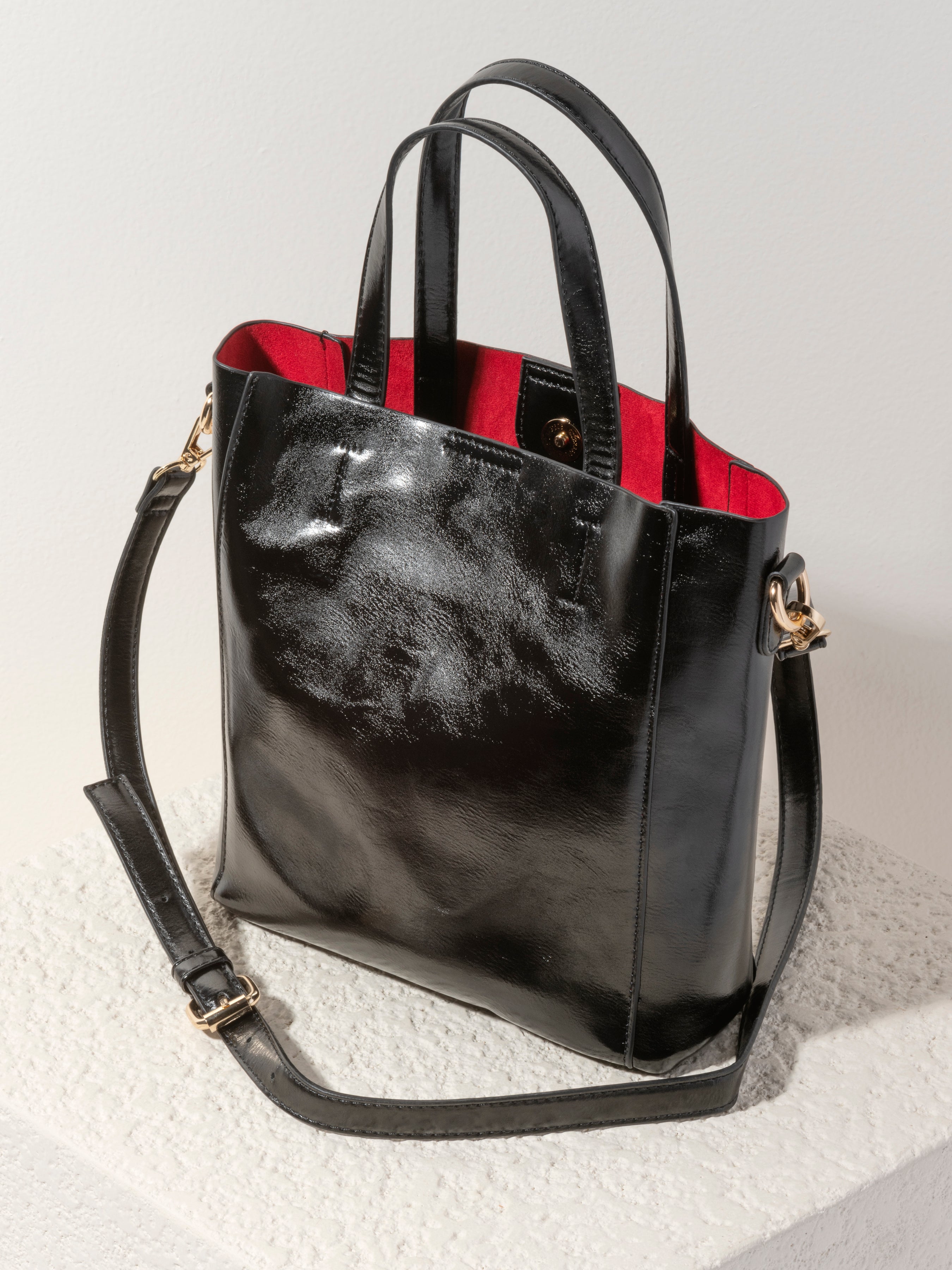 Shiraleah Maddie Mini Tote, Black