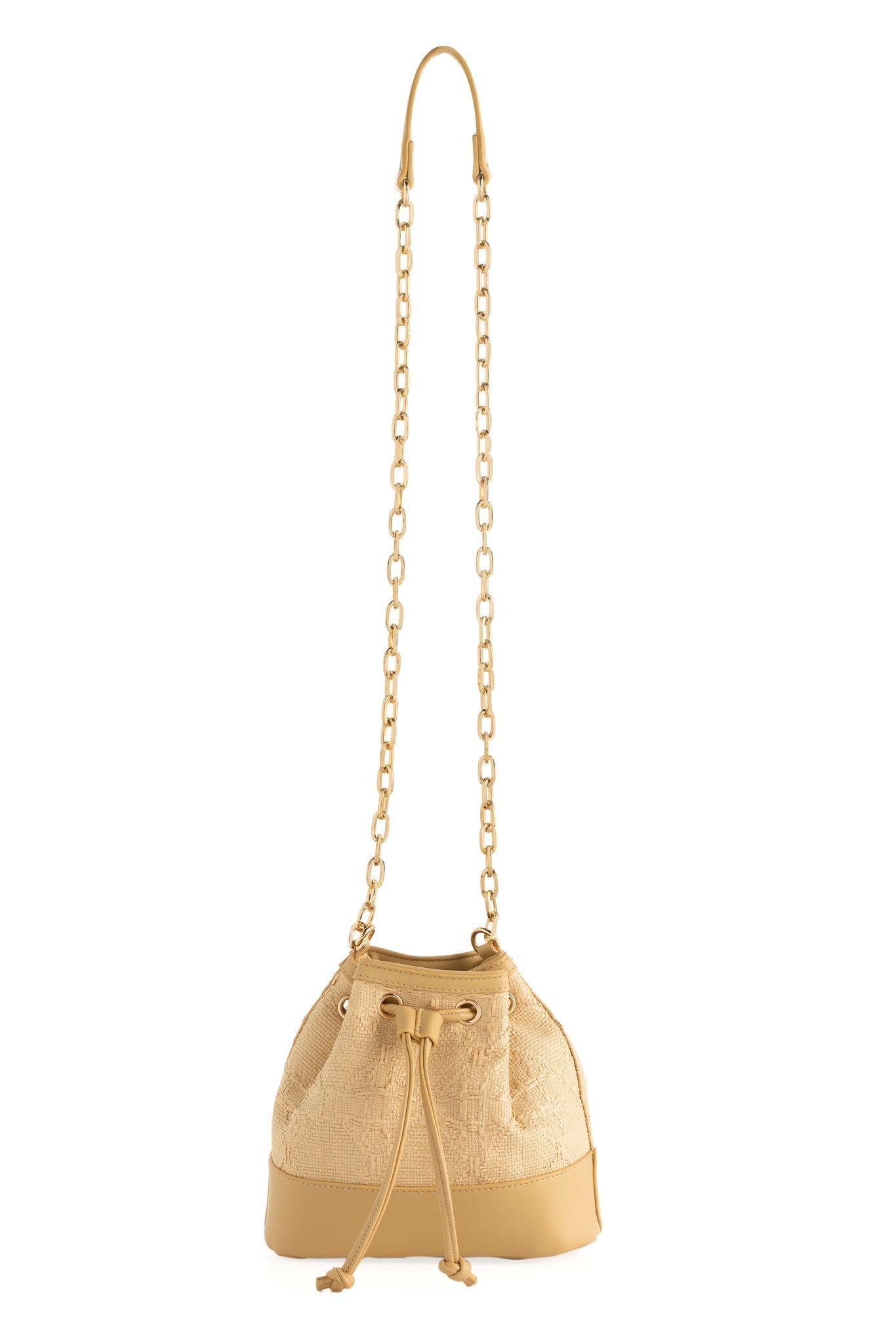 Shiraleah Adrienne Bucket Bag, Straw - FINAL SALE ONLY