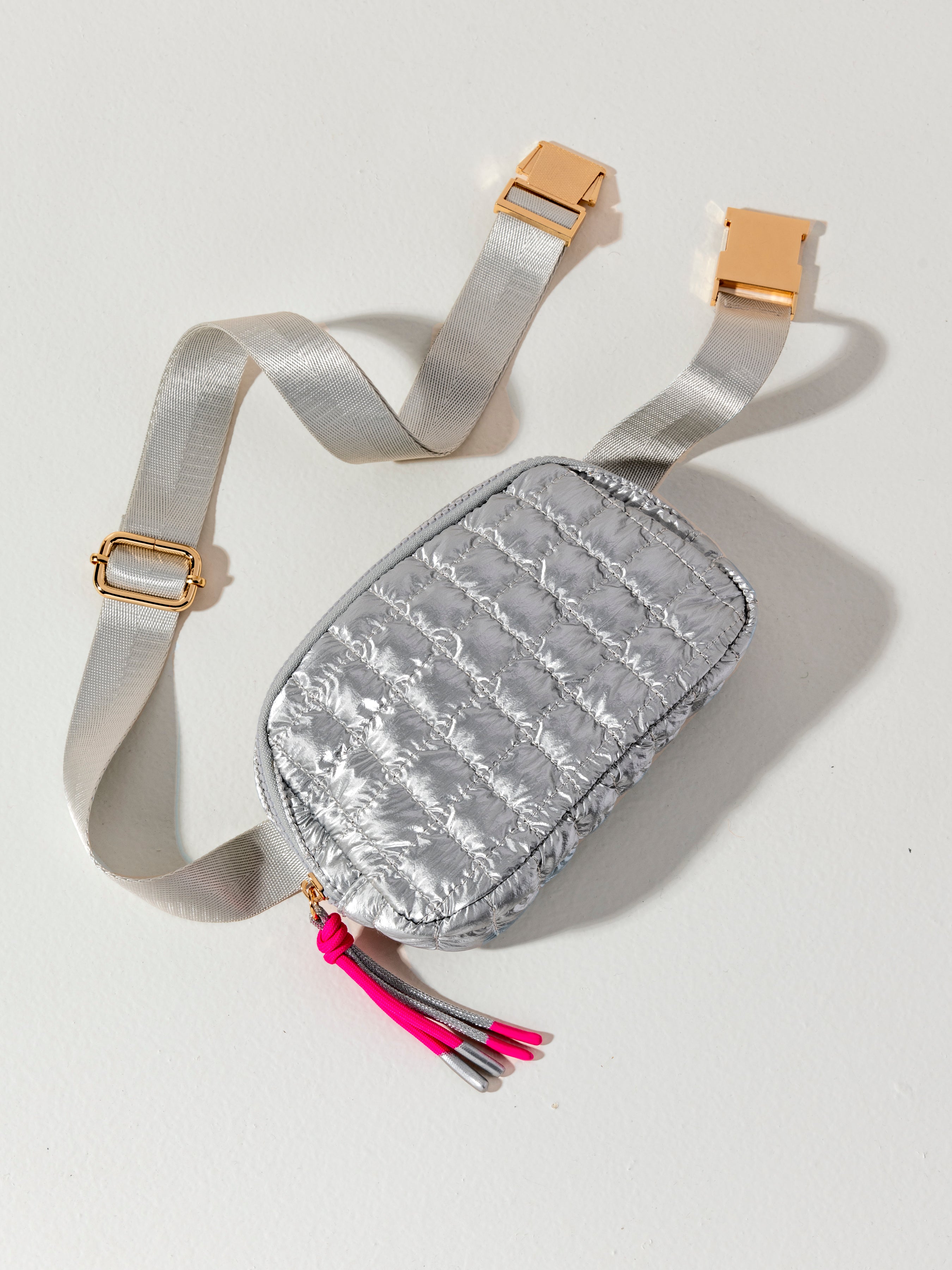 Shiraleah Logan Belt Bag SILVER