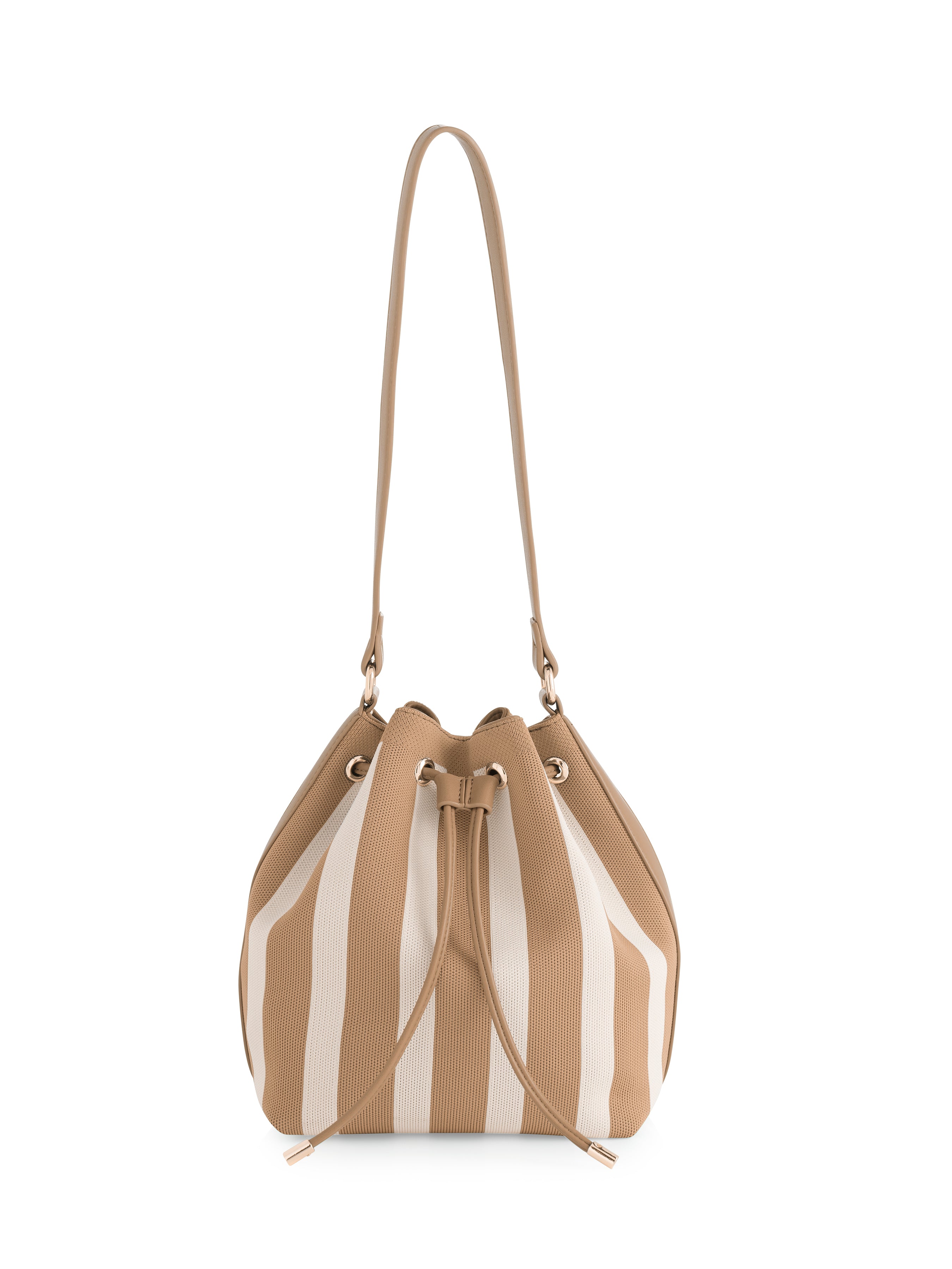 Shiraleah Isla Bucket Bag TAN