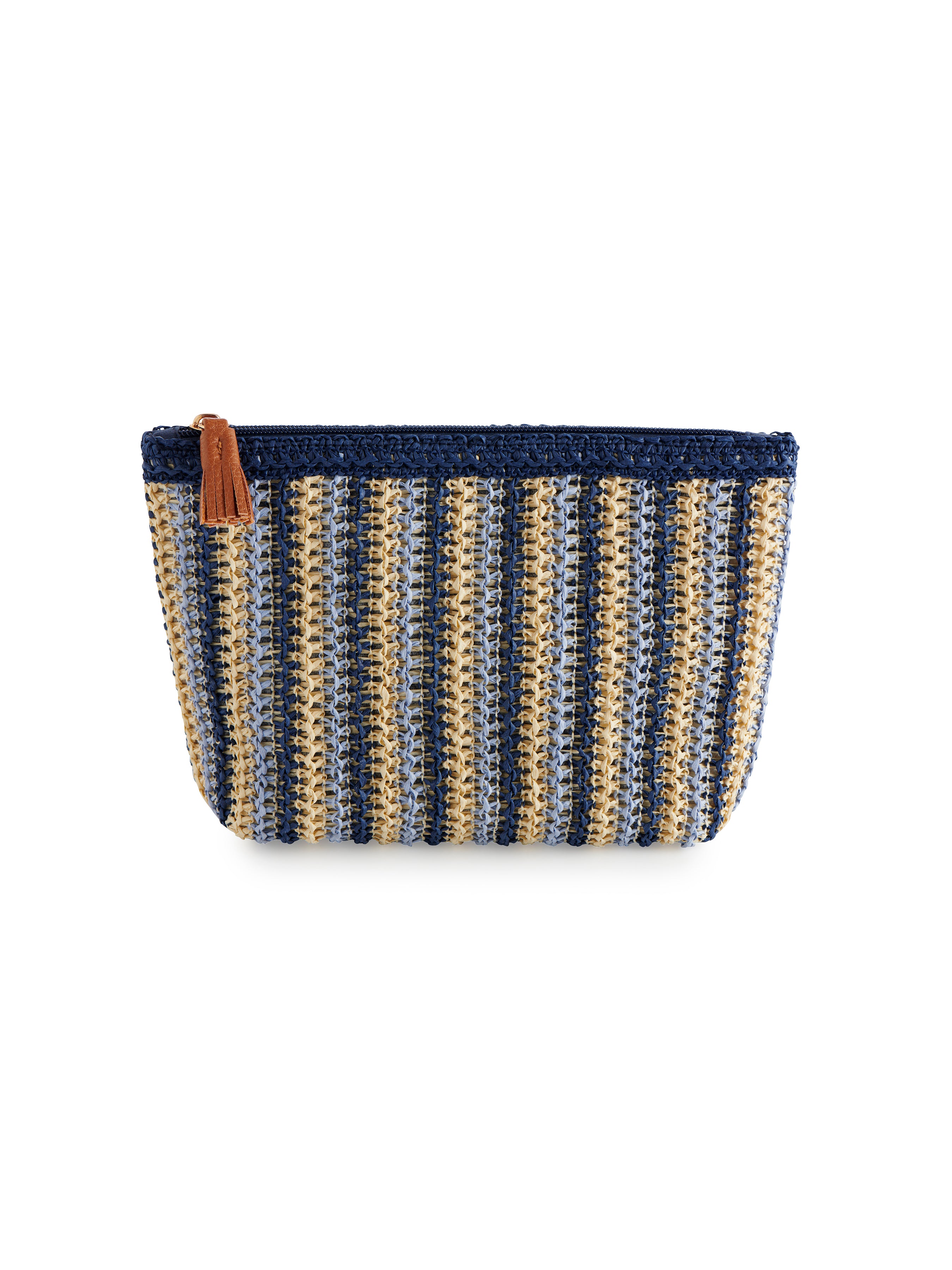 Shiraleah Maya Zip Pouch BLUE