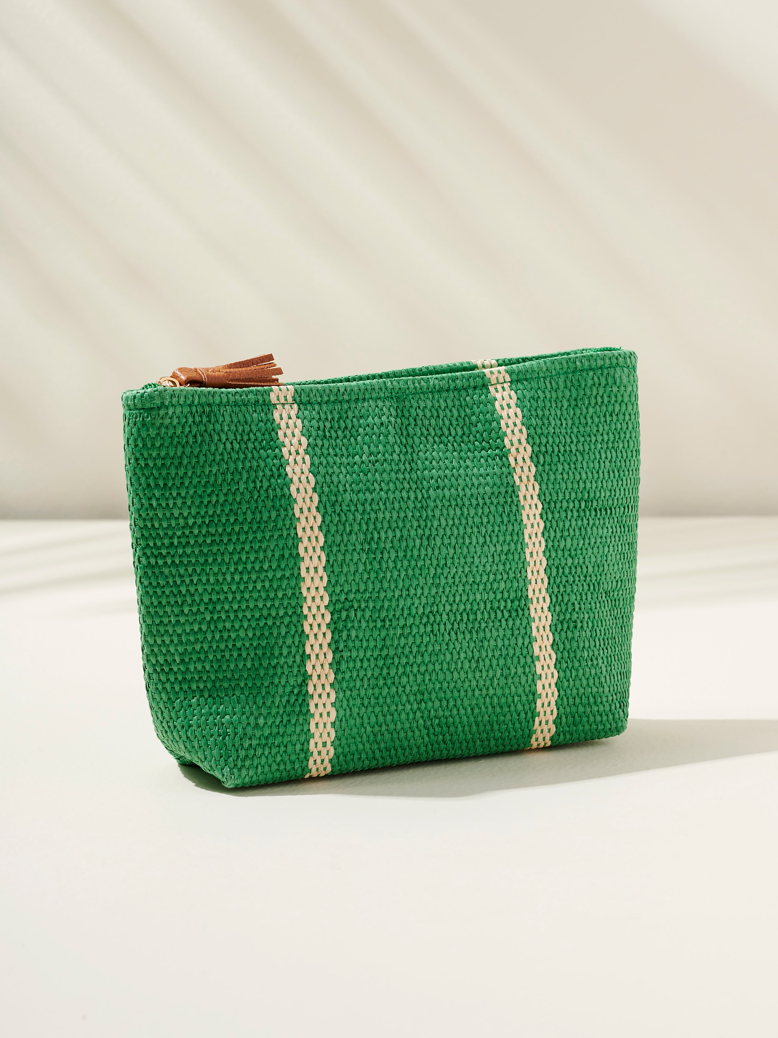 Shiraleah Riva Zip Pouch GREEN