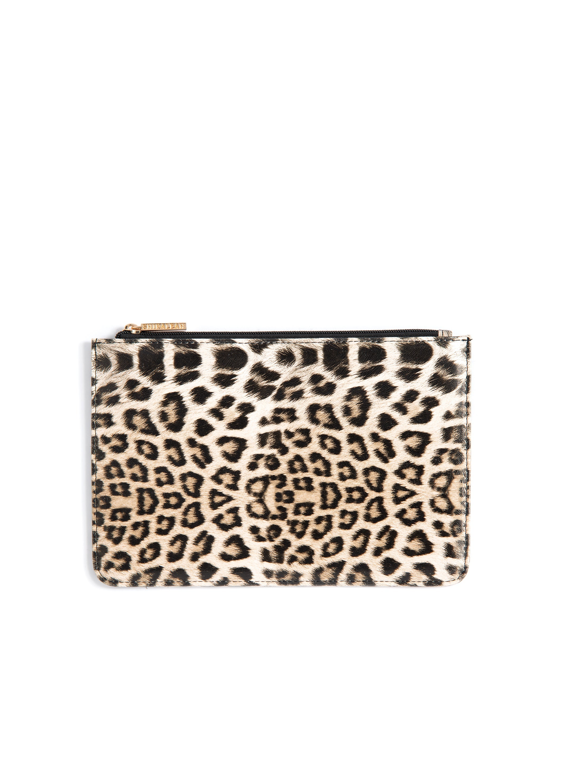 Shiraleah Leopard Zip Pouch, Multi - FINAL SALE ONLY