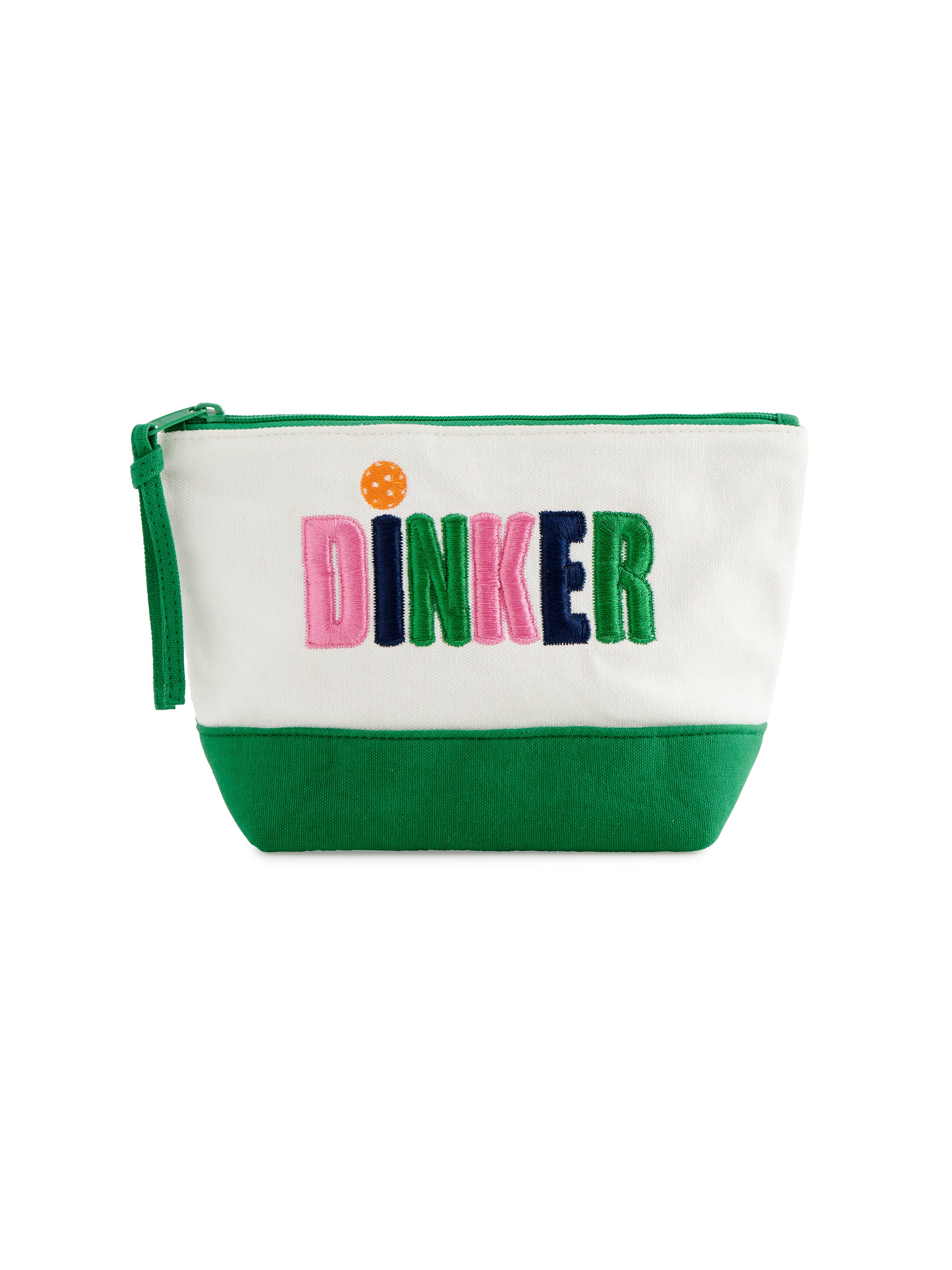 Shiraleah "Dinker" Zip Pouch, Ivory