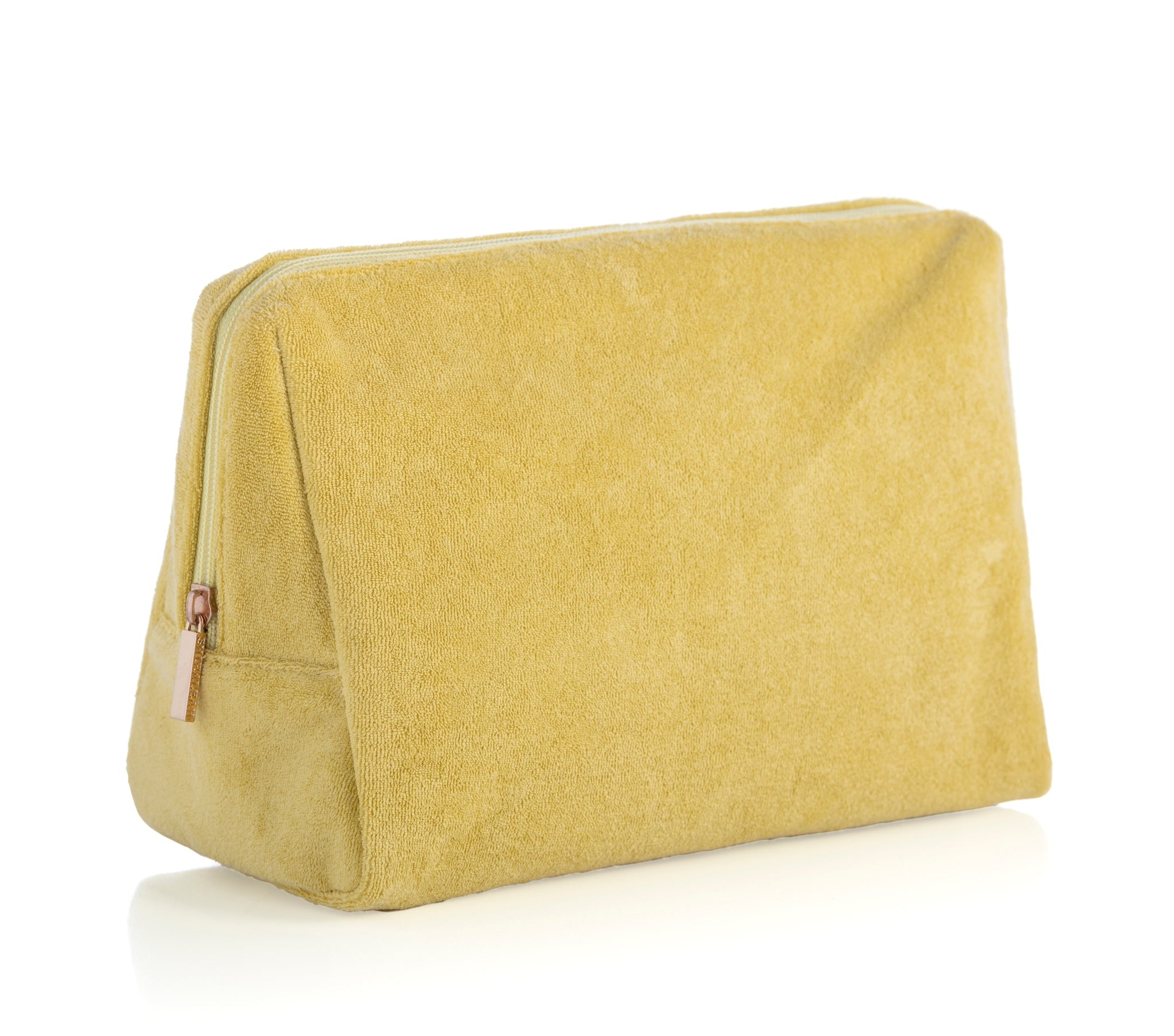 Shiraleah Sol Terry Zip Pouch, Yellow - FINAL SALE ONLY