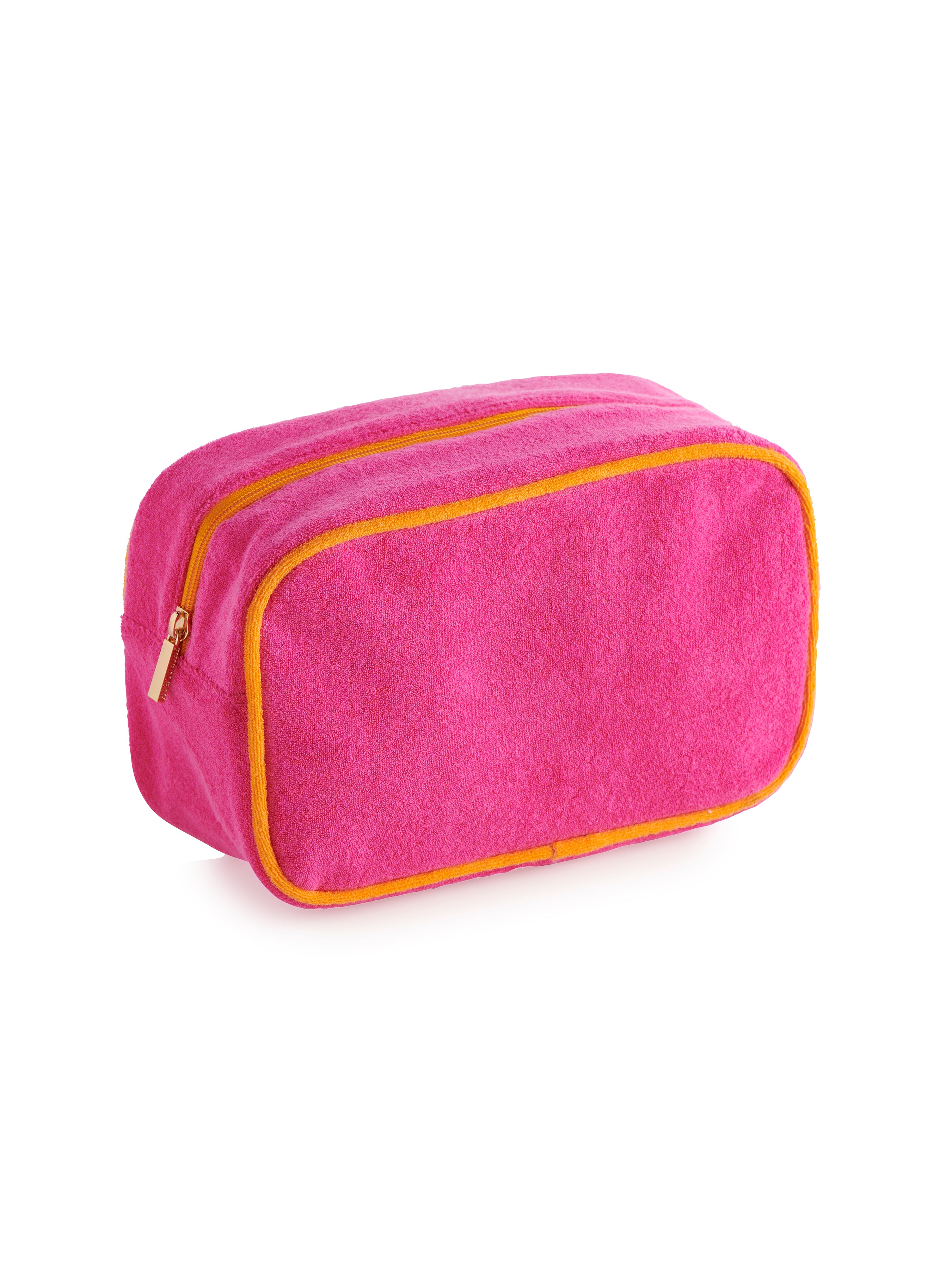 Shiraleah Cabana Medium Zip Pouch MAGENTA