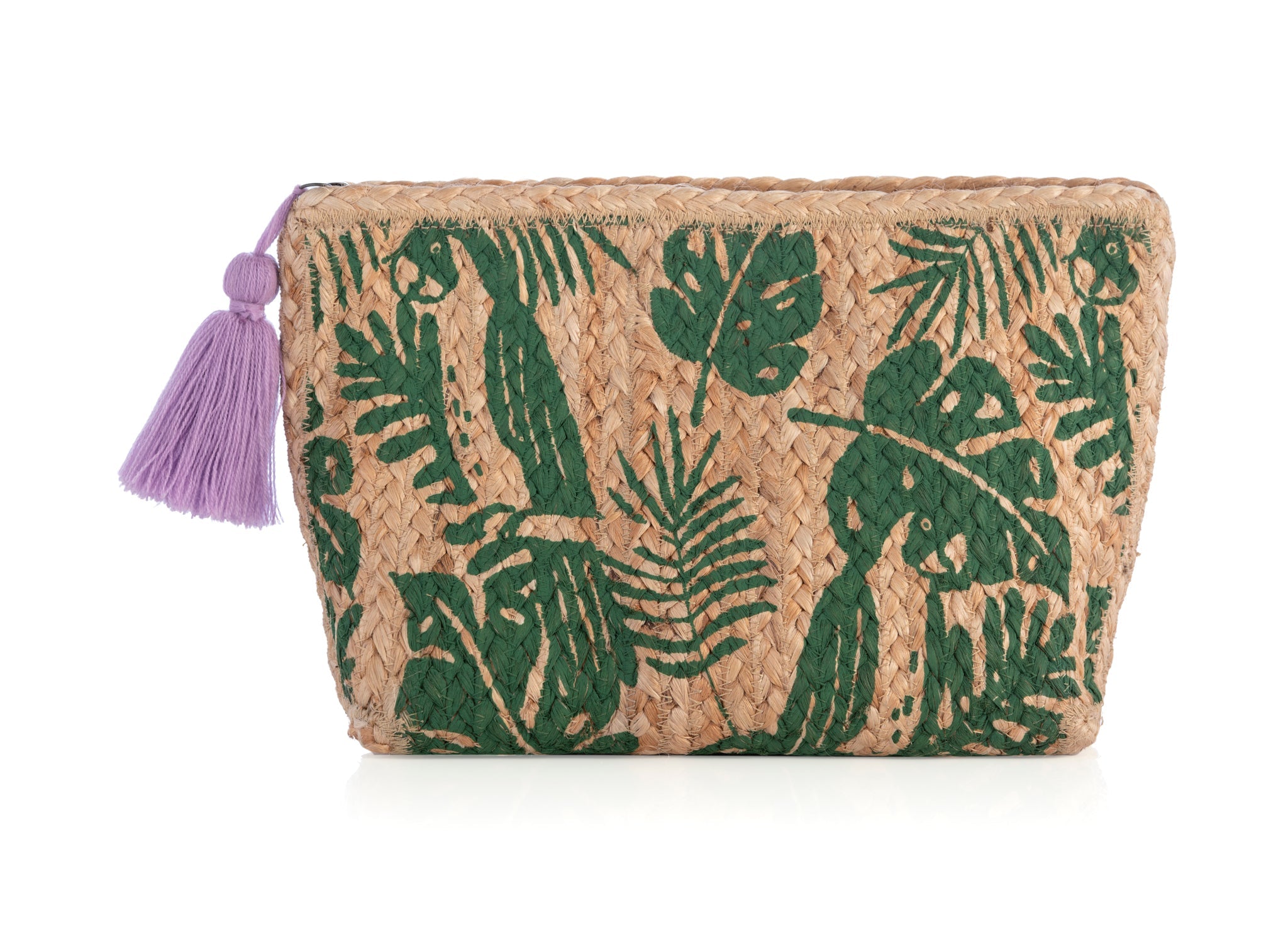 Shiraleah Allegra Zip Pouch, Green - FINAL SALE ONLY