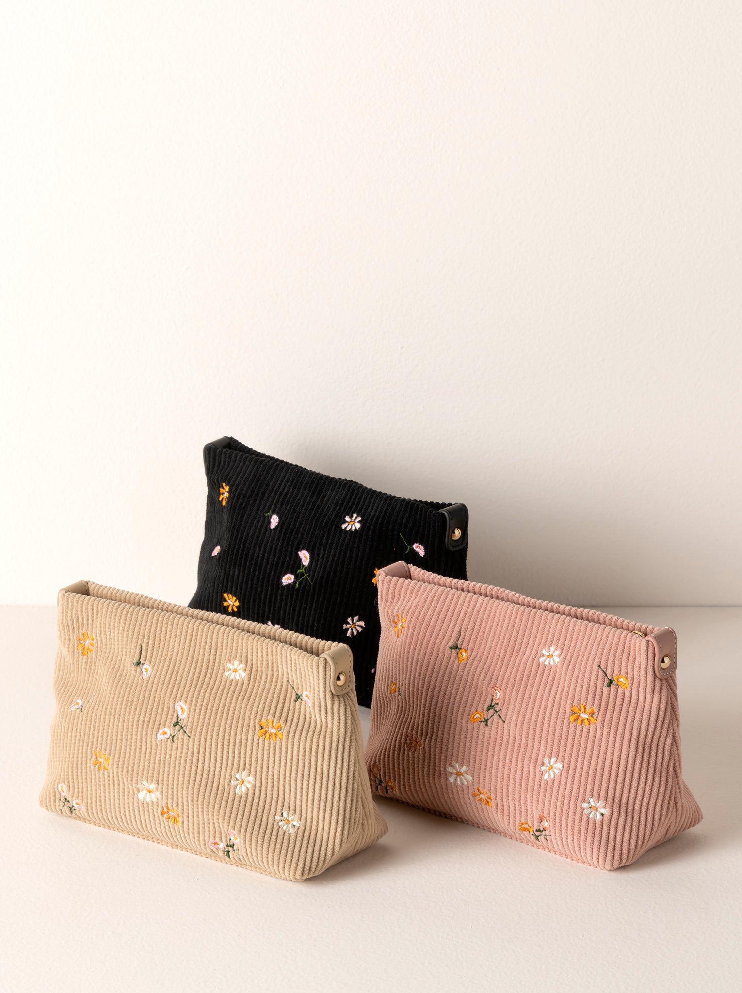 Shiraleah Roux Zip Pouch, Blush