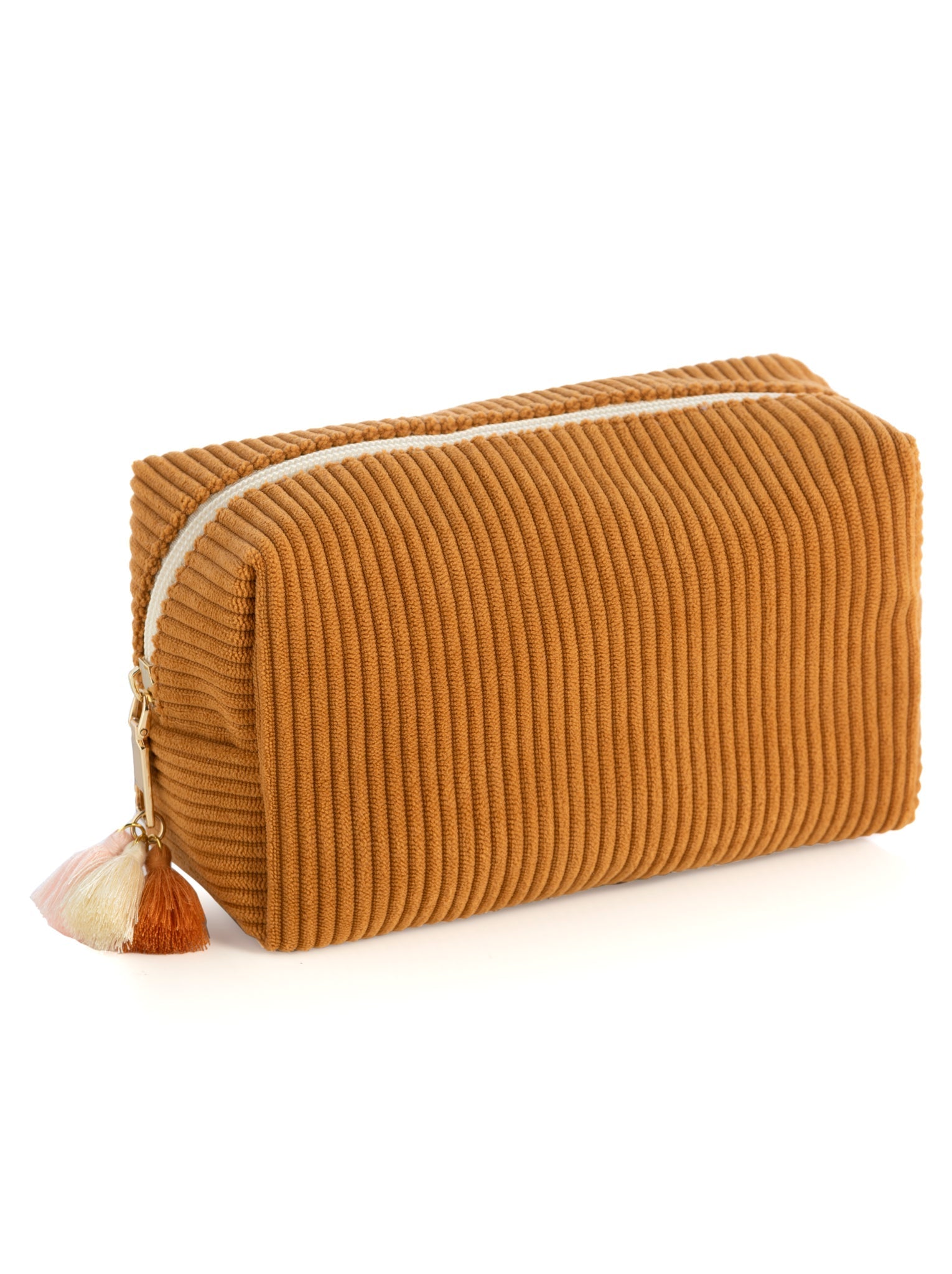 Shiraleah Roux Boxy Zip Pouch, Sunflower