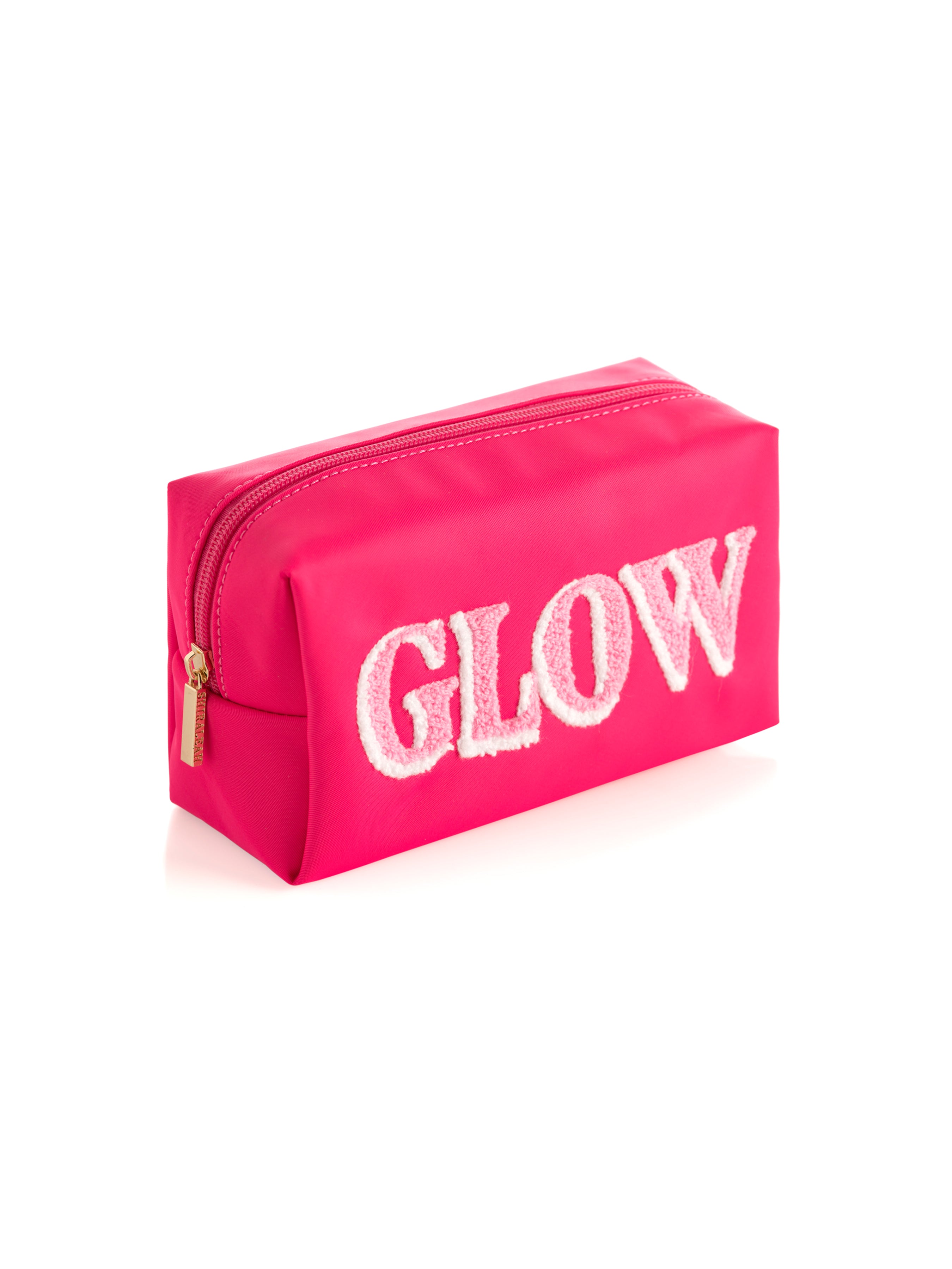 Shiraleah Joy "Glow" Zip Pouch, Pink