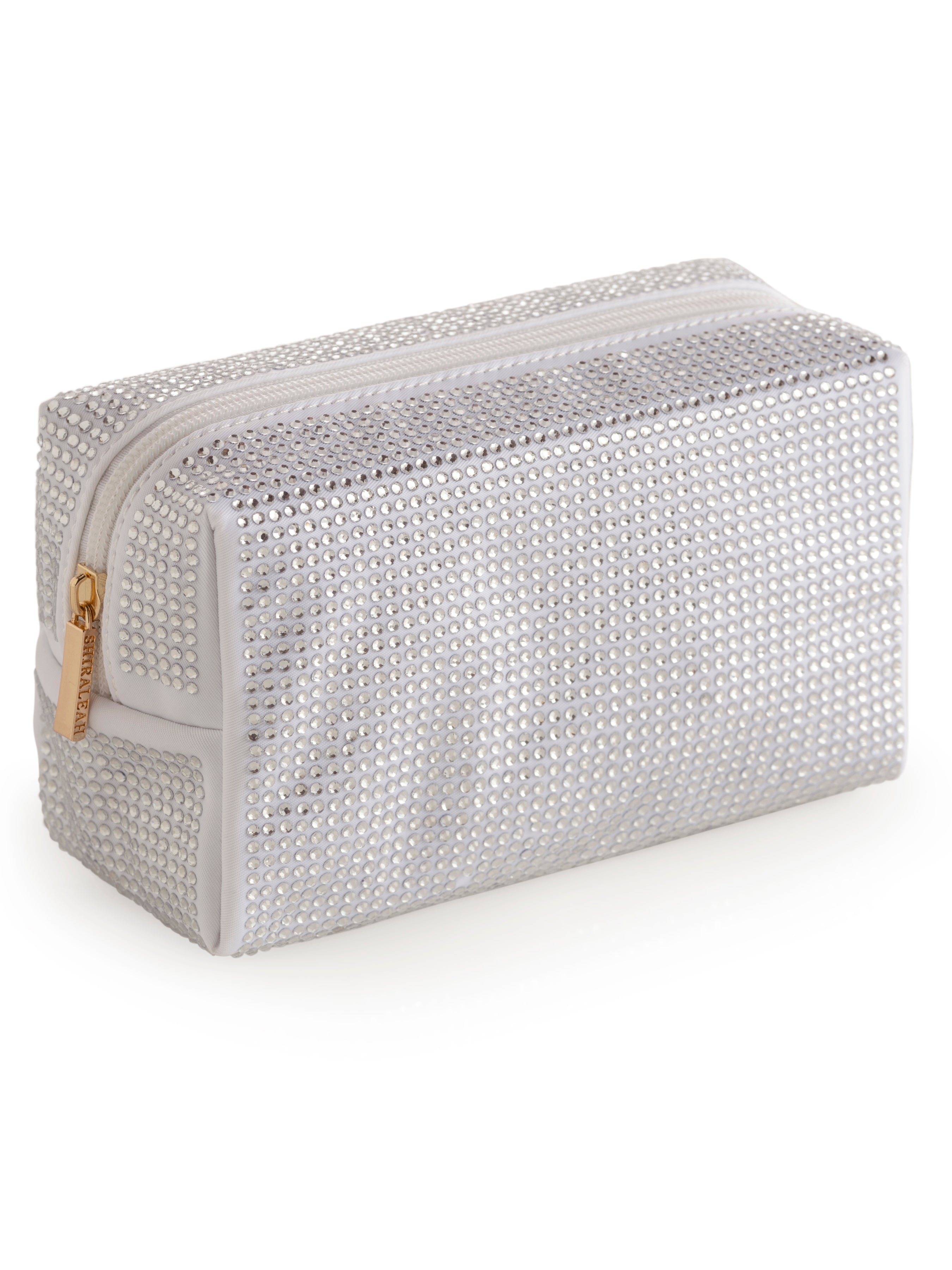 Shiraleah Bling Zip Pouch, Silver