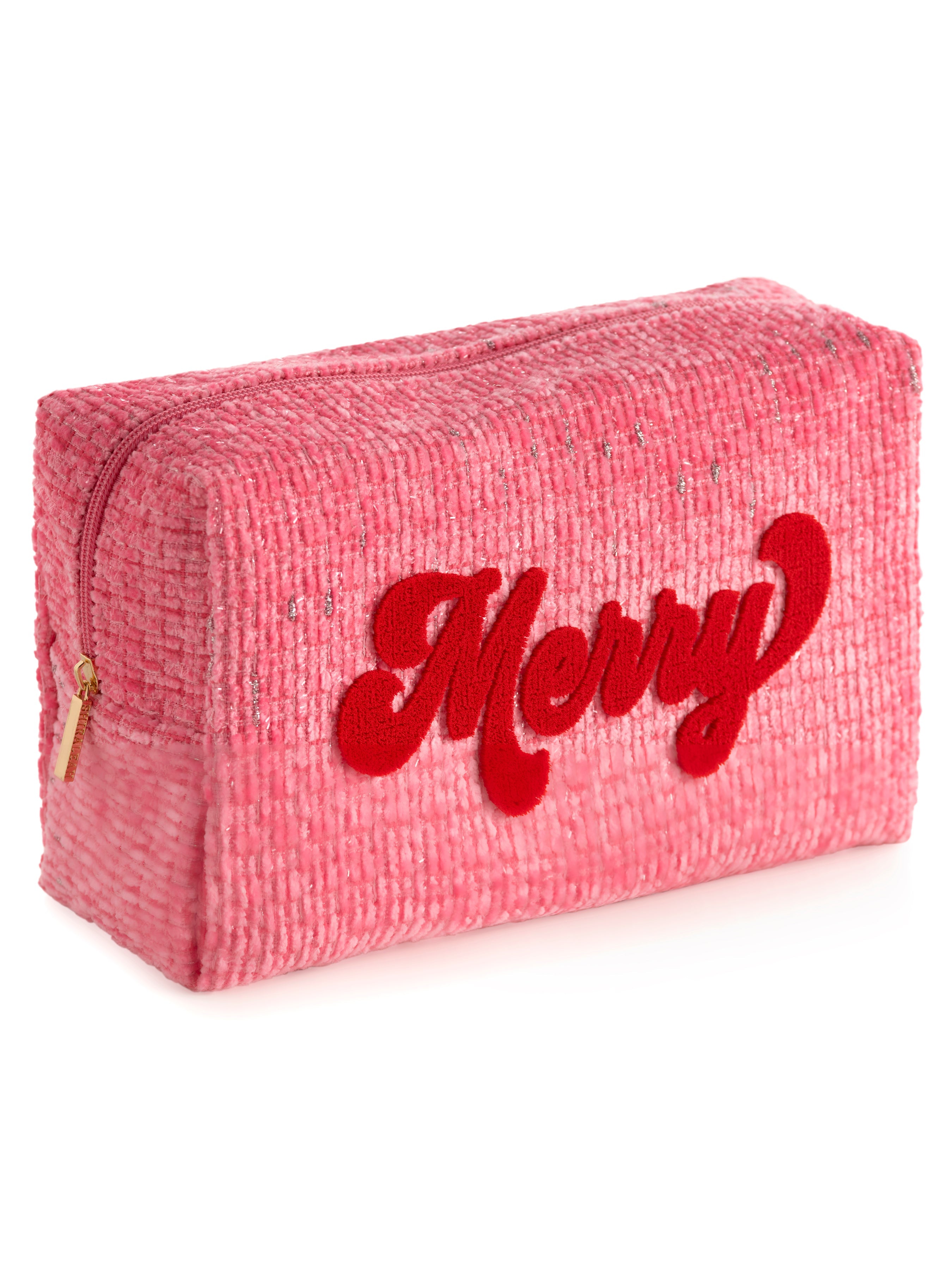 Shiraleah "Merry" Zip Pouch, Pink