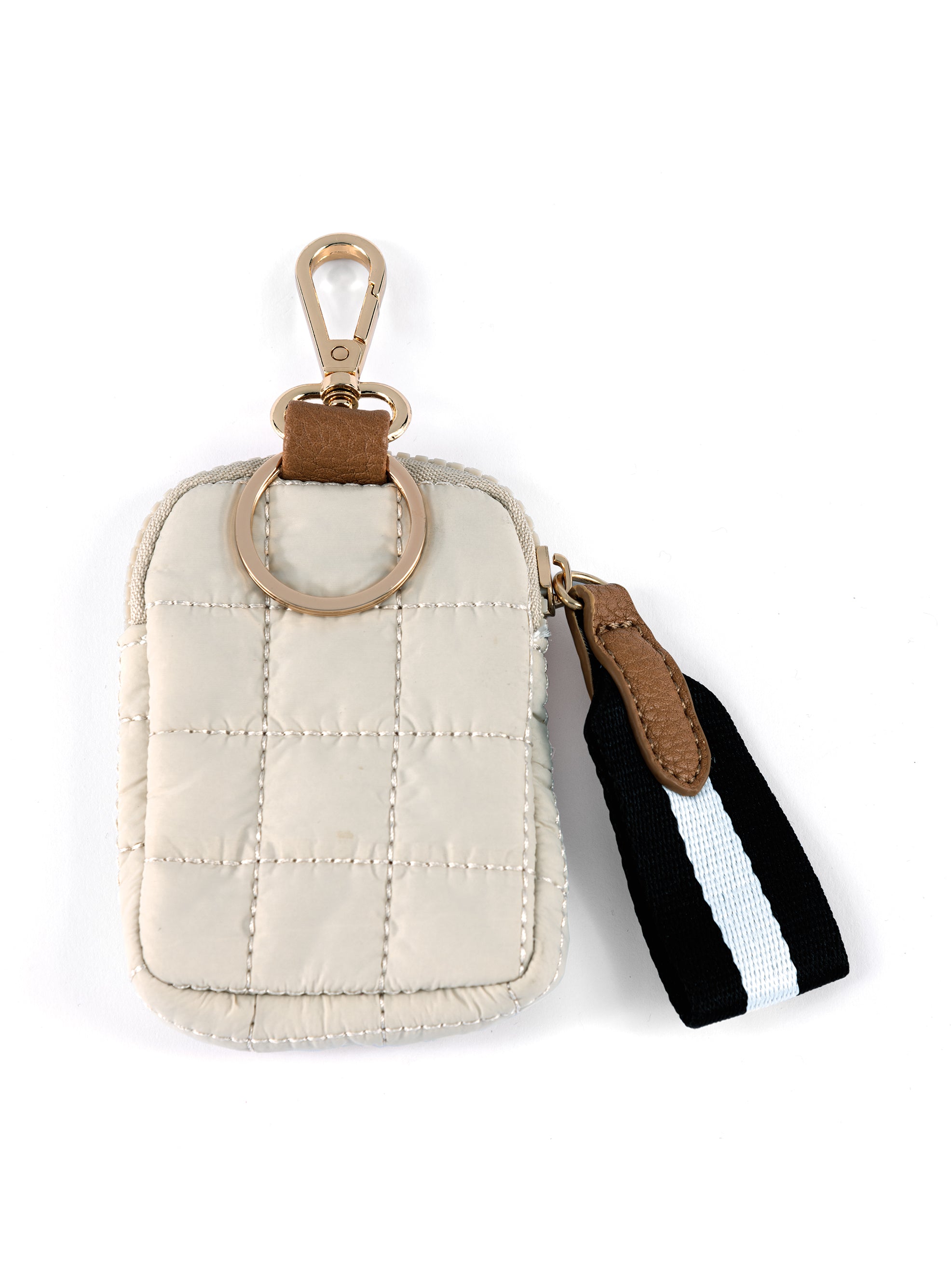 Shiraleah Ezra Clip-On Pouch IVORY