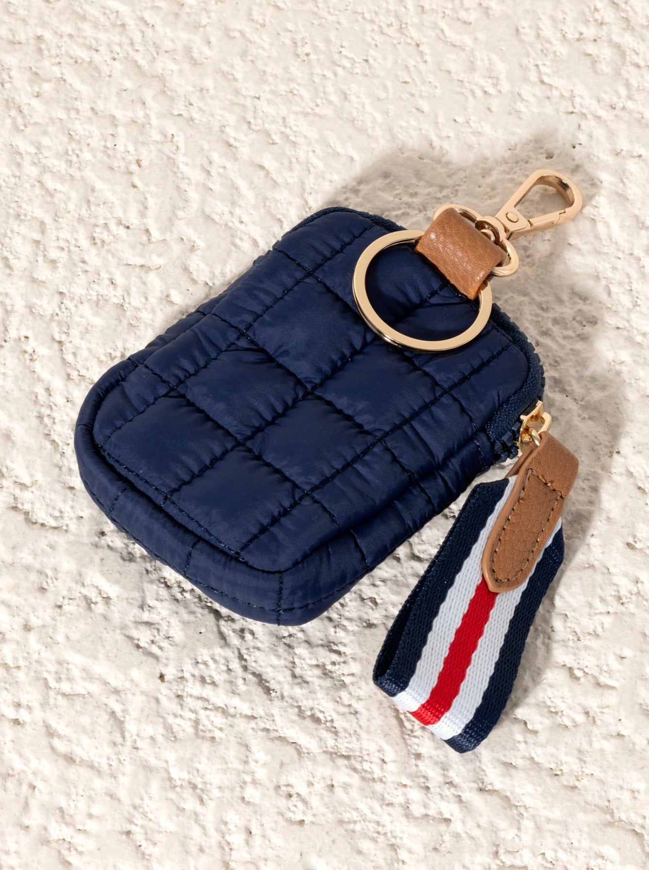 Shiraleah Ezra Clip-On Pouch NAVY