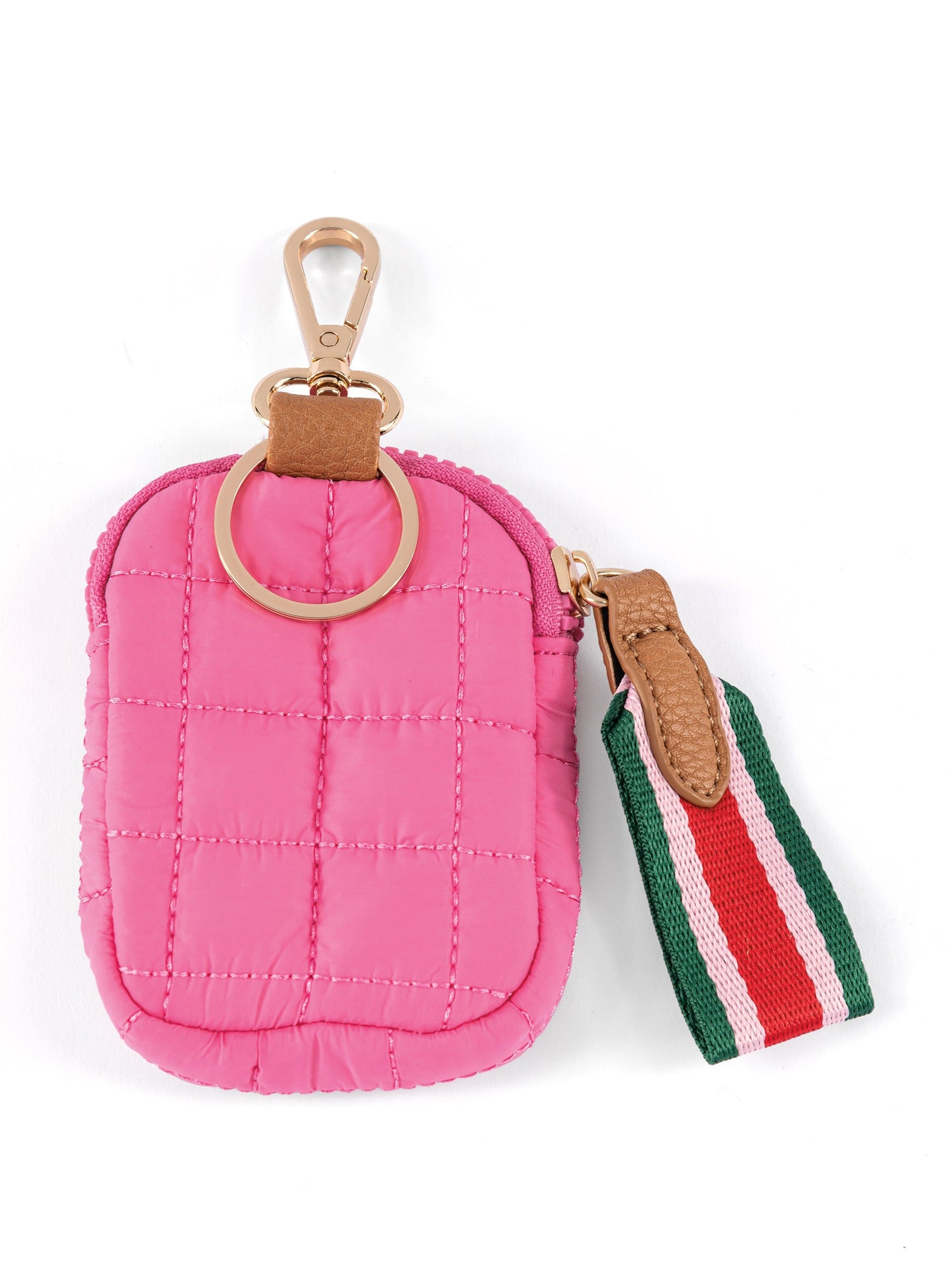 Shiraleah Ezra Clip-On Pouch PINK