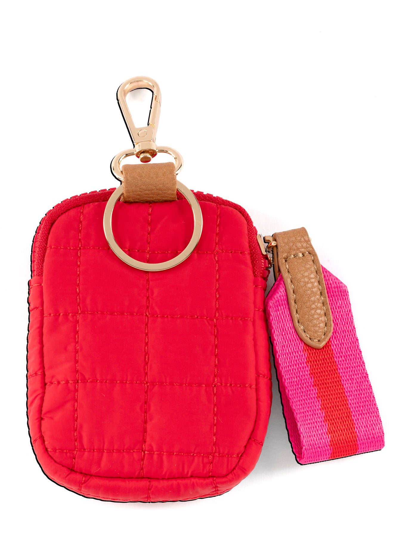 Shiraleah Ezra Clip-On Pouch RED