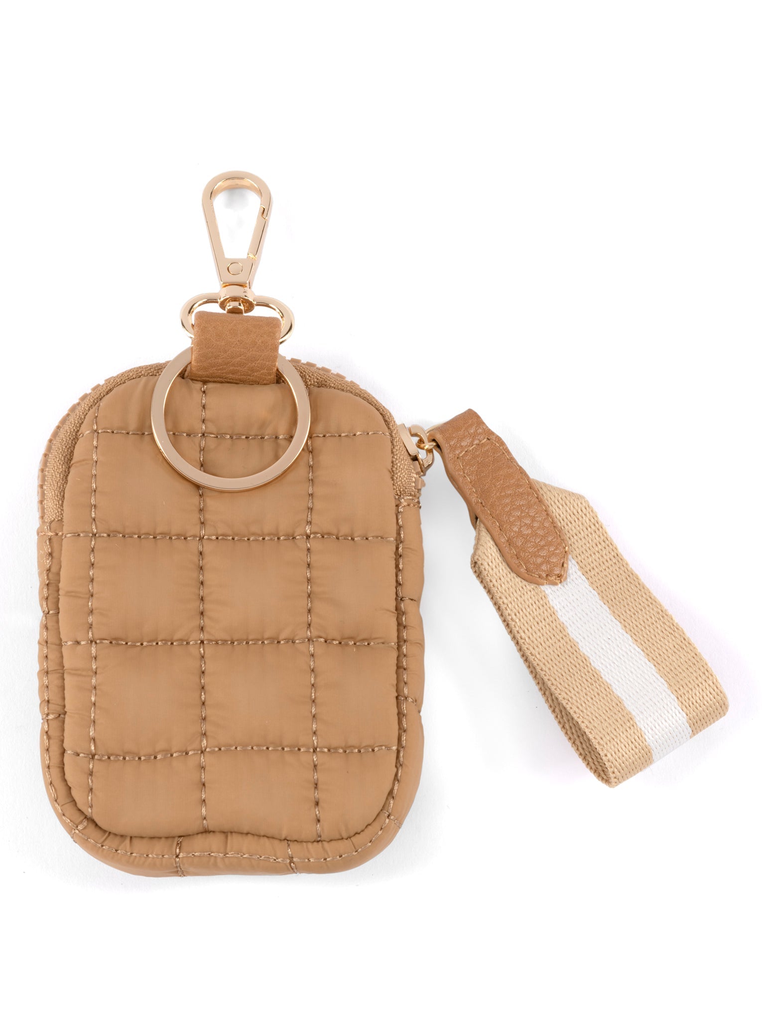 Shiraleah Ezra Clip-On Pouch TAN