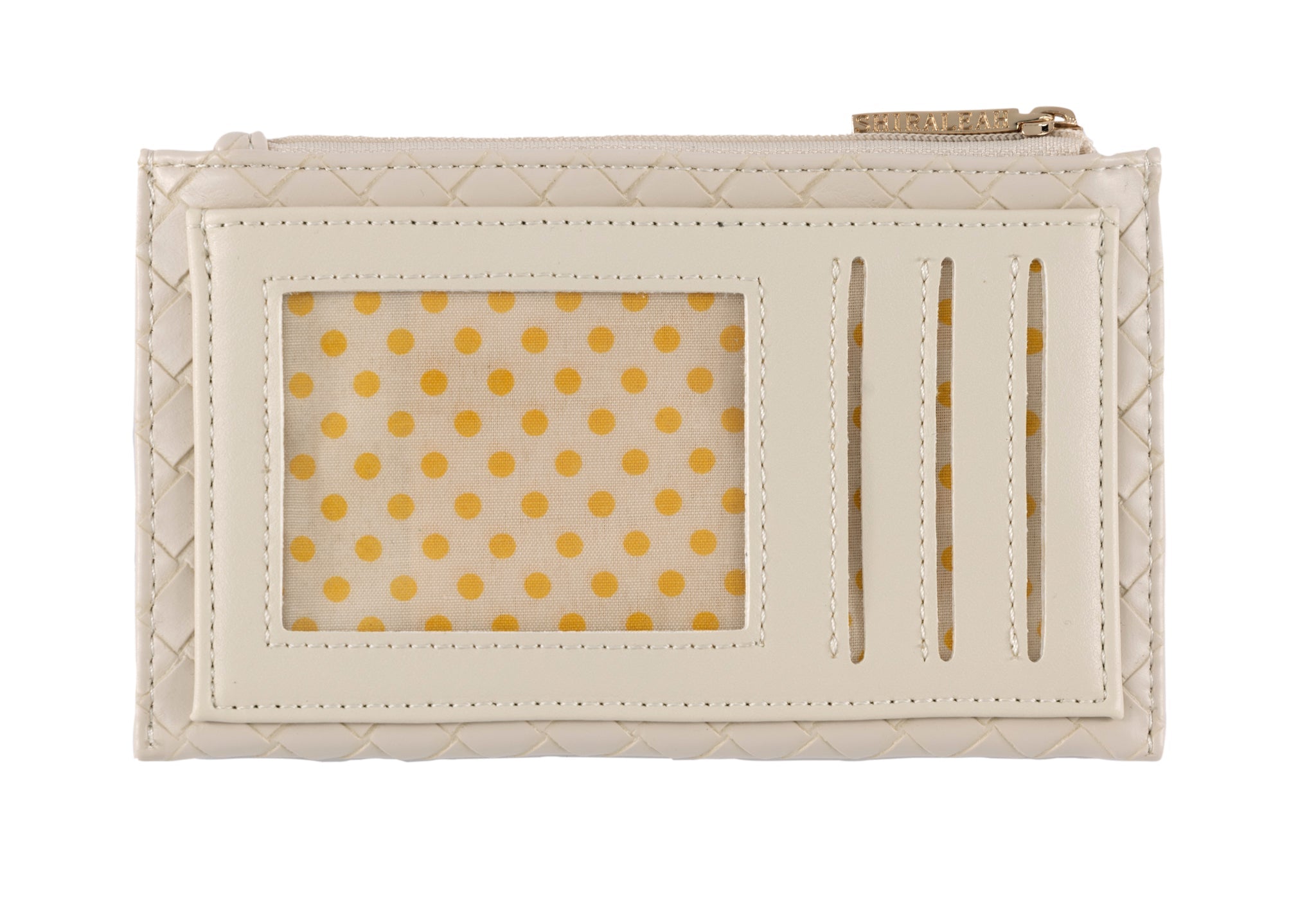 Shiraleah Frankie Card Case, Ivory