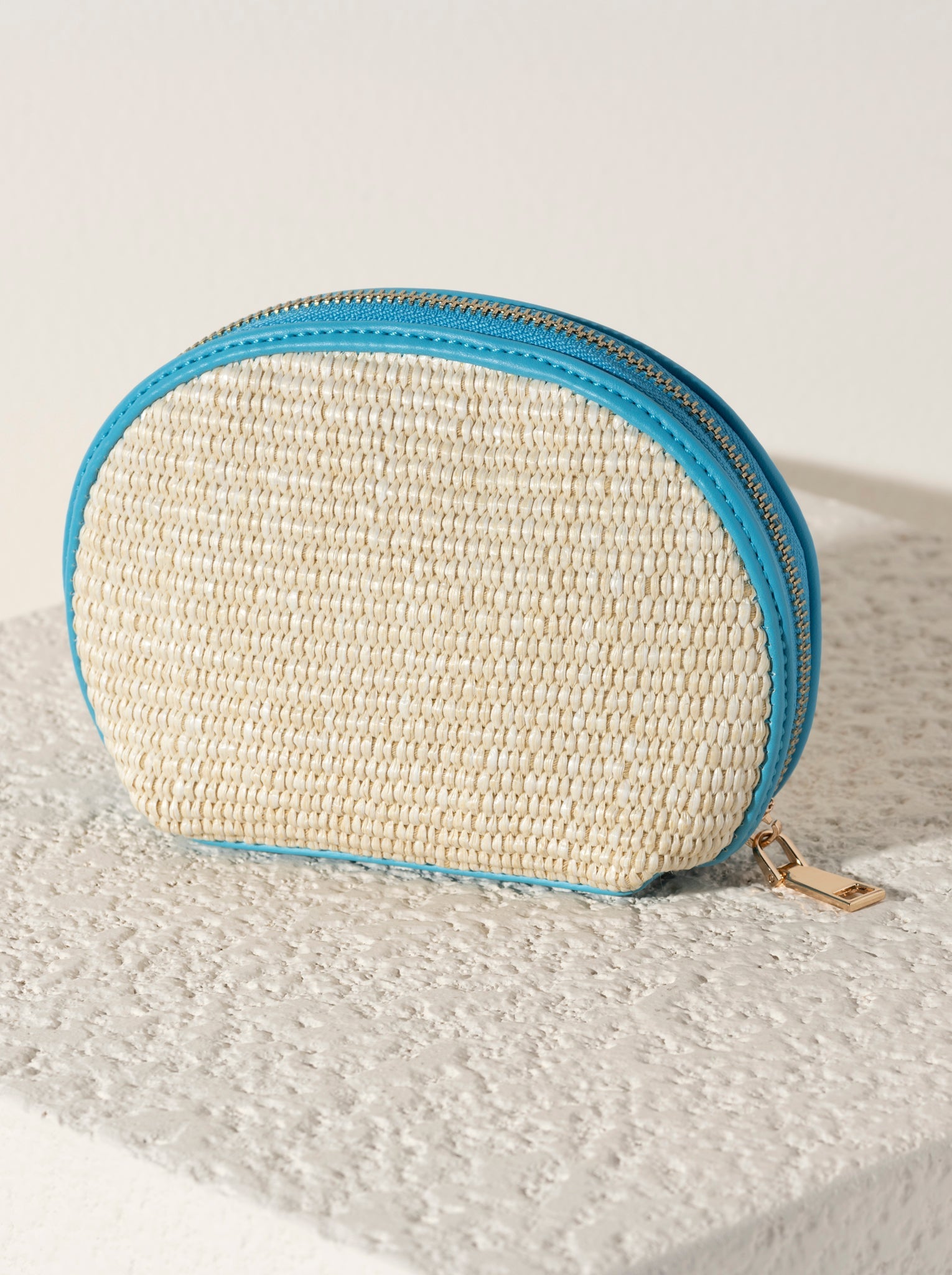 Shiraleah Amalfi Cosmetic Pouch, Ivory