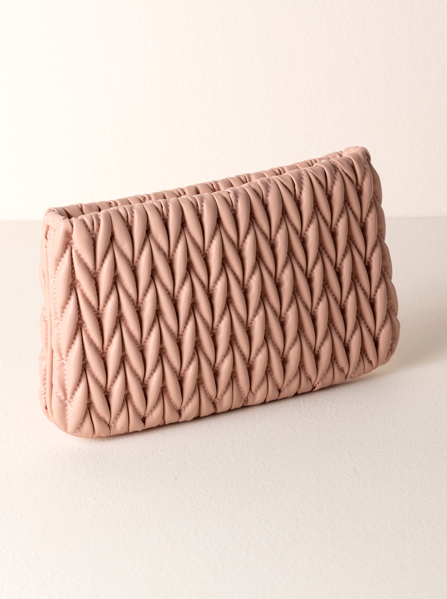 Shiraleah Jody Zip Pouch, Blush