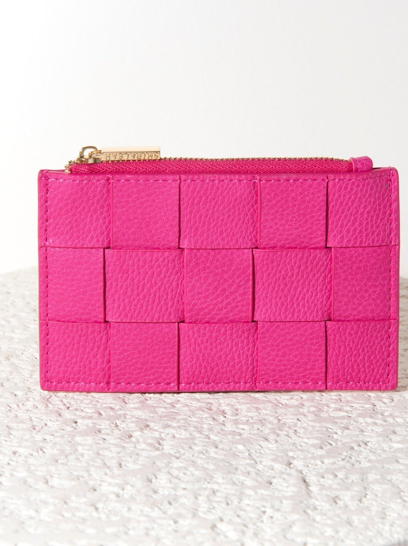 Shiraleah Verona Card Holder, Fuchsia