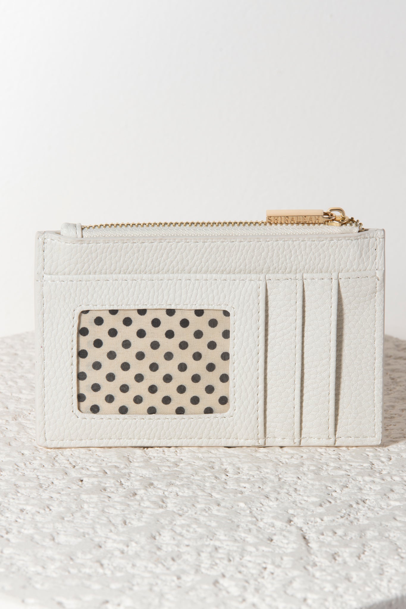 Shiraleah Verona Card Holder, Ivory