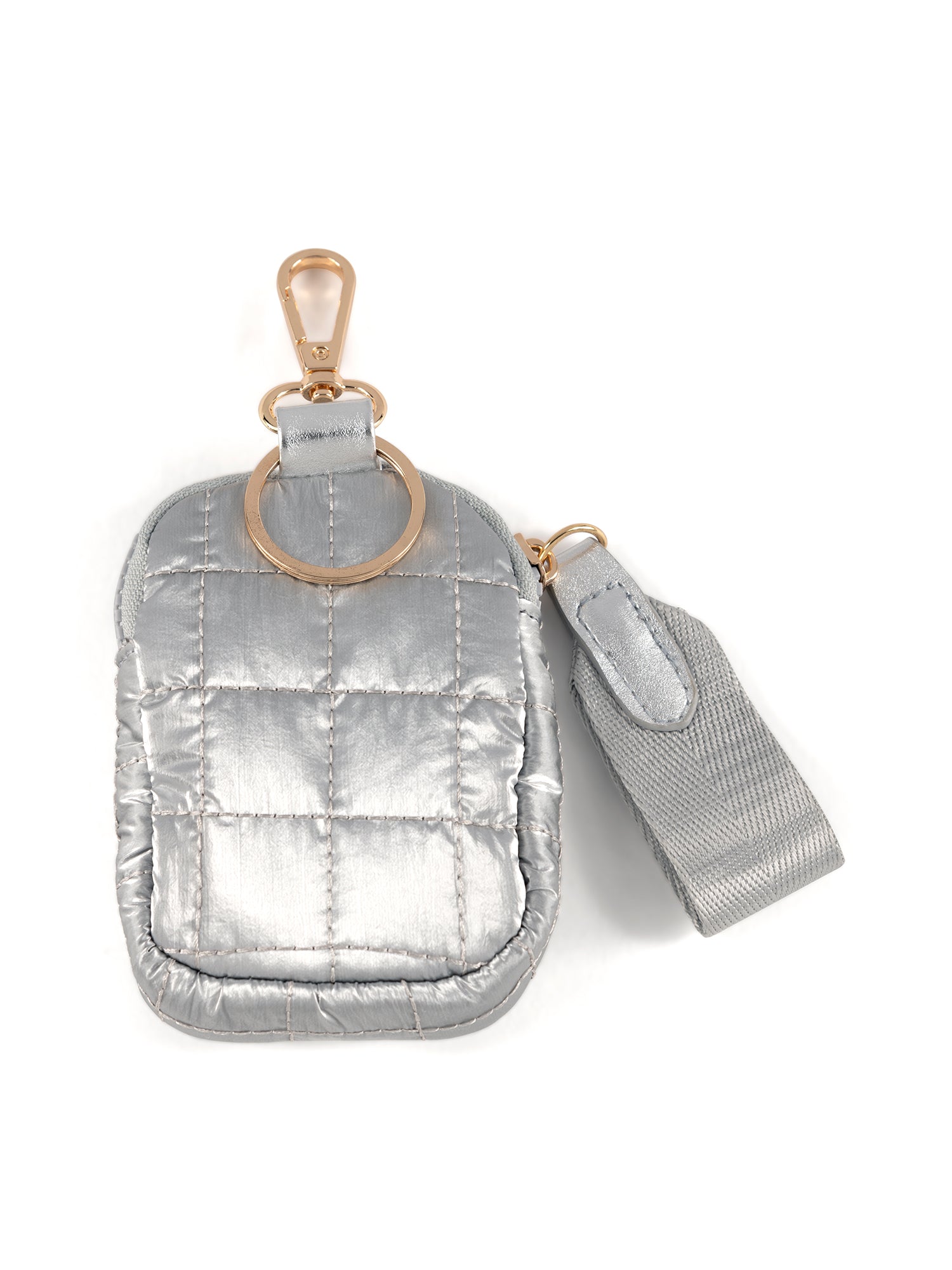 Shiraleah Logan Clip-On Pouch SILVER