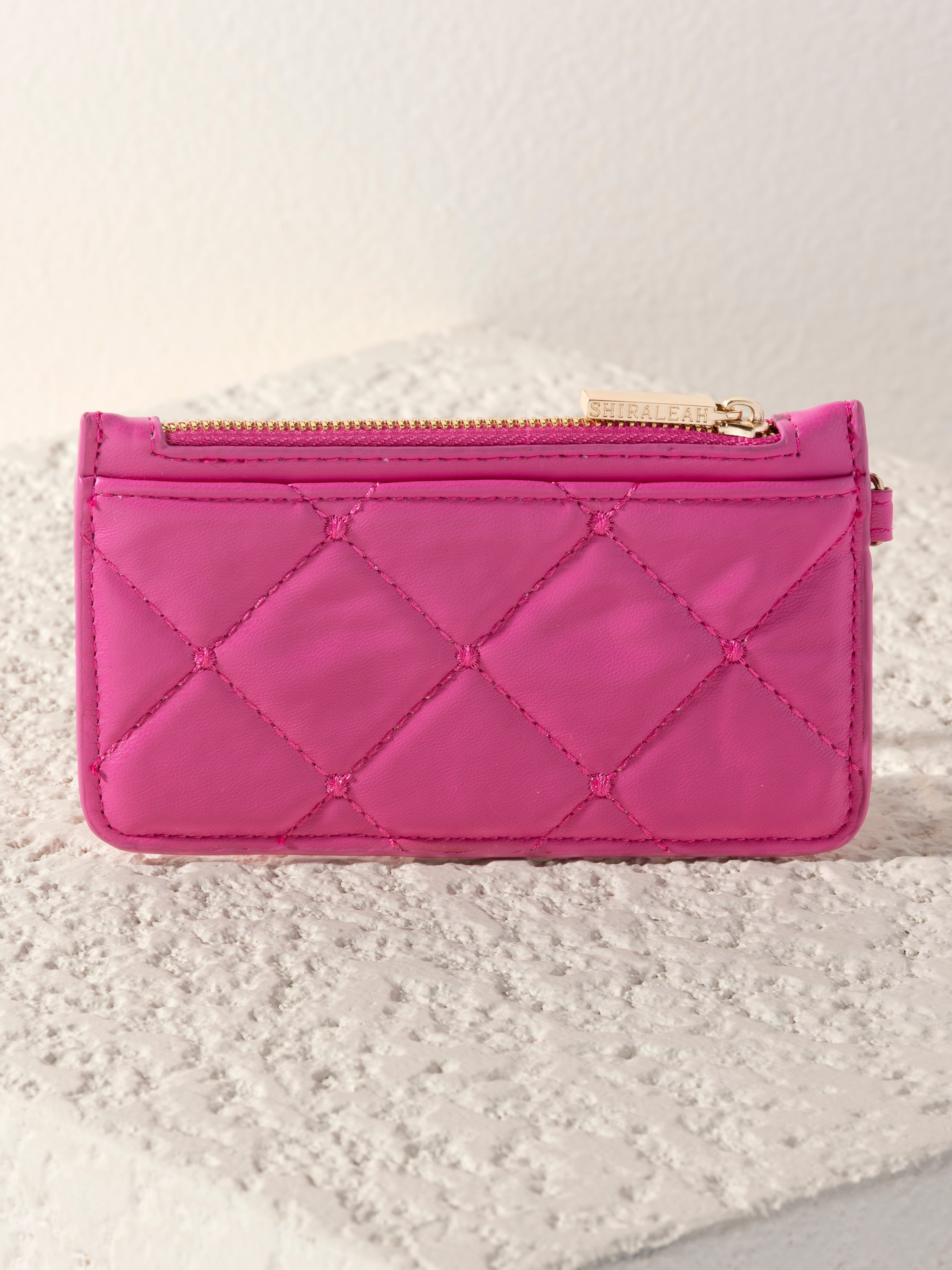 Shiraleah Mademoiselle Card Case, Pink