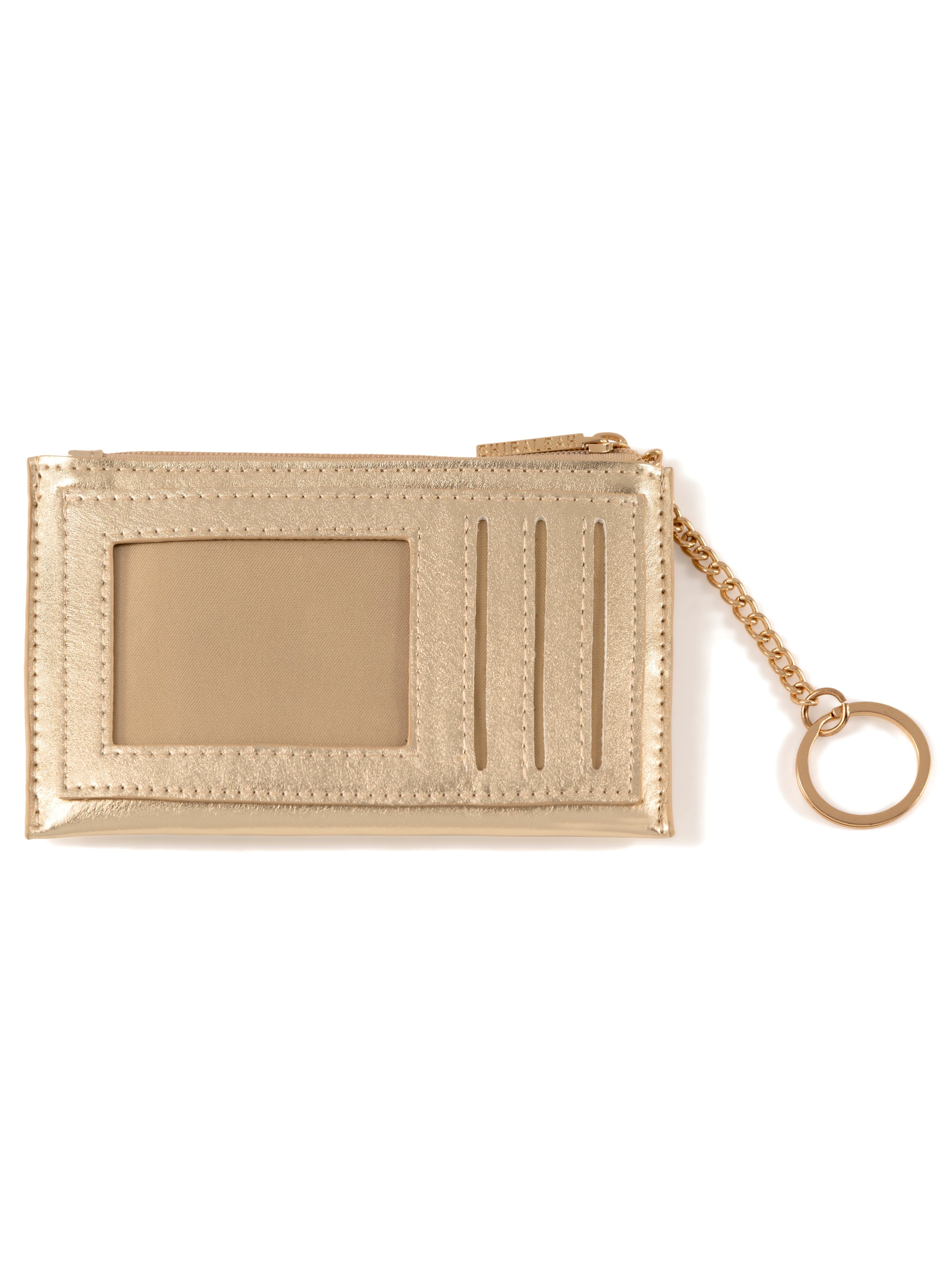 Shiraleah Maddie Card Case, Gold