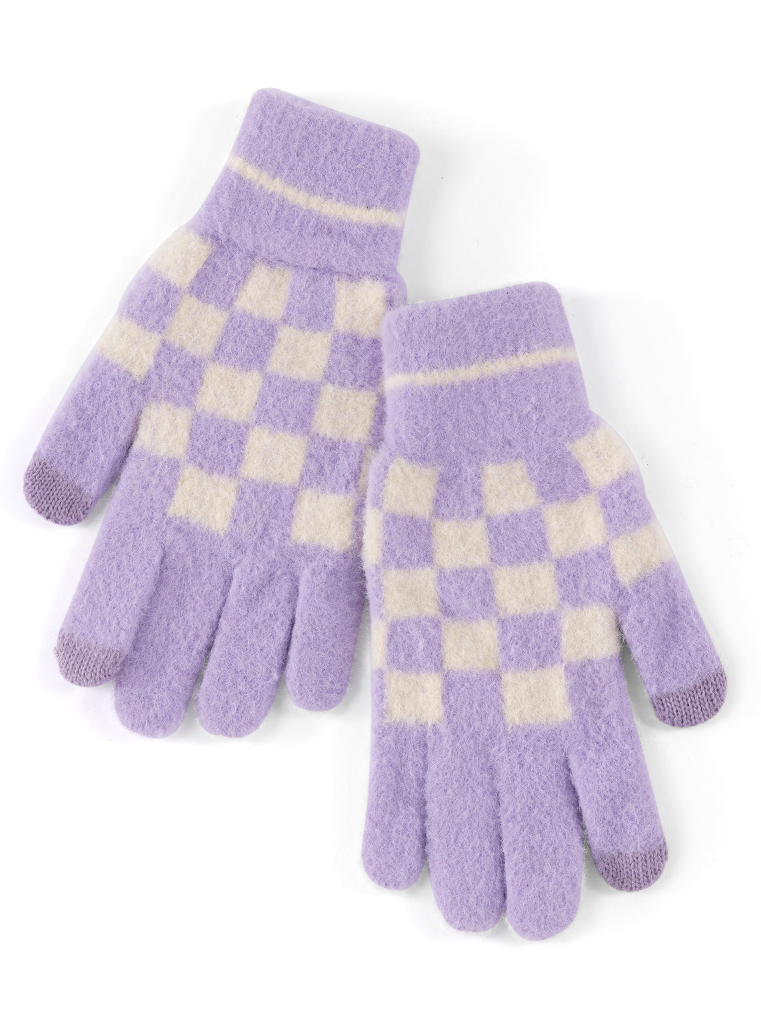 Shiraleah Tanner Touchscreen Gloves, Lilac