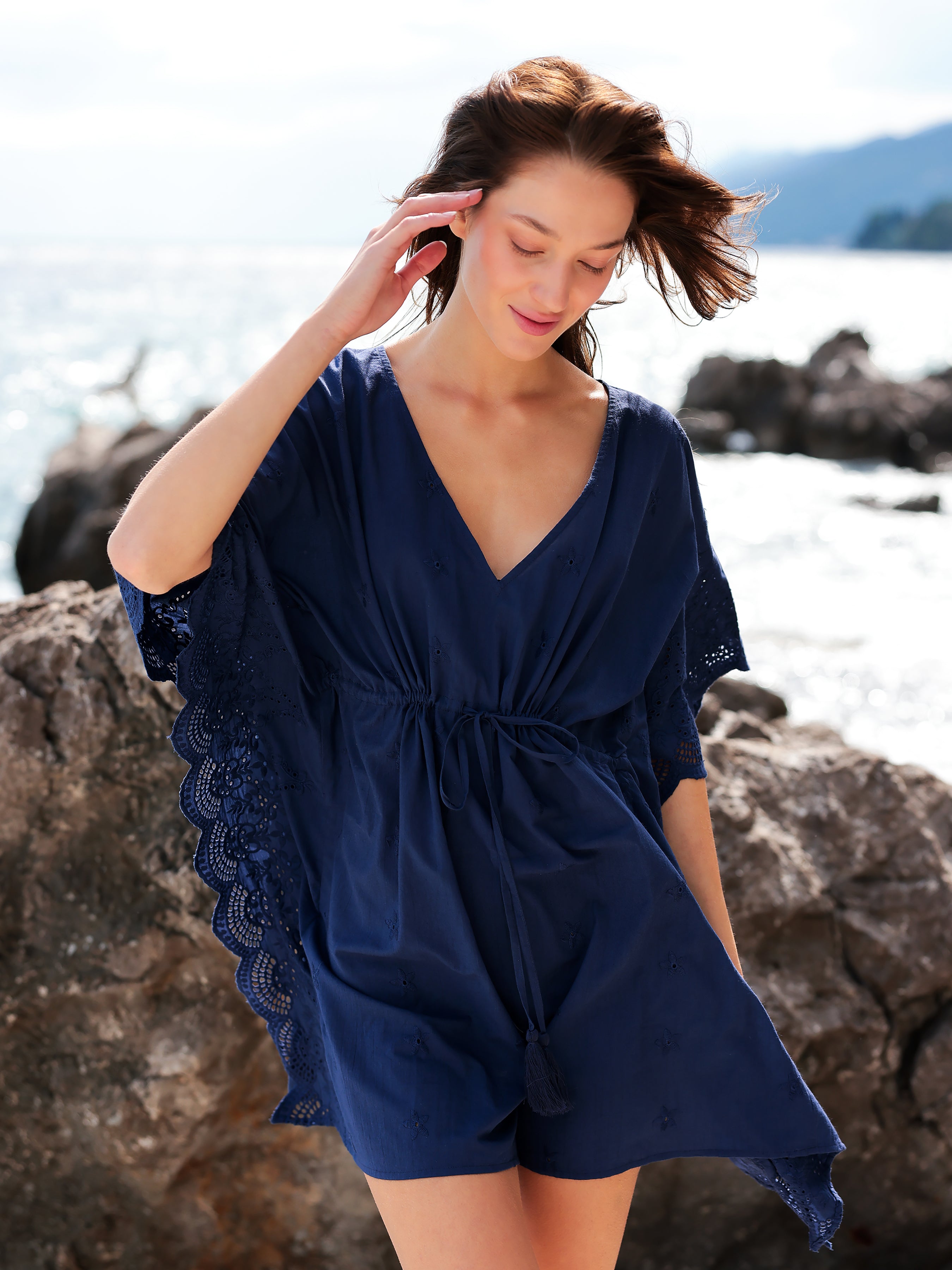 Shiraleah Bellissima Cover-Up, Navy