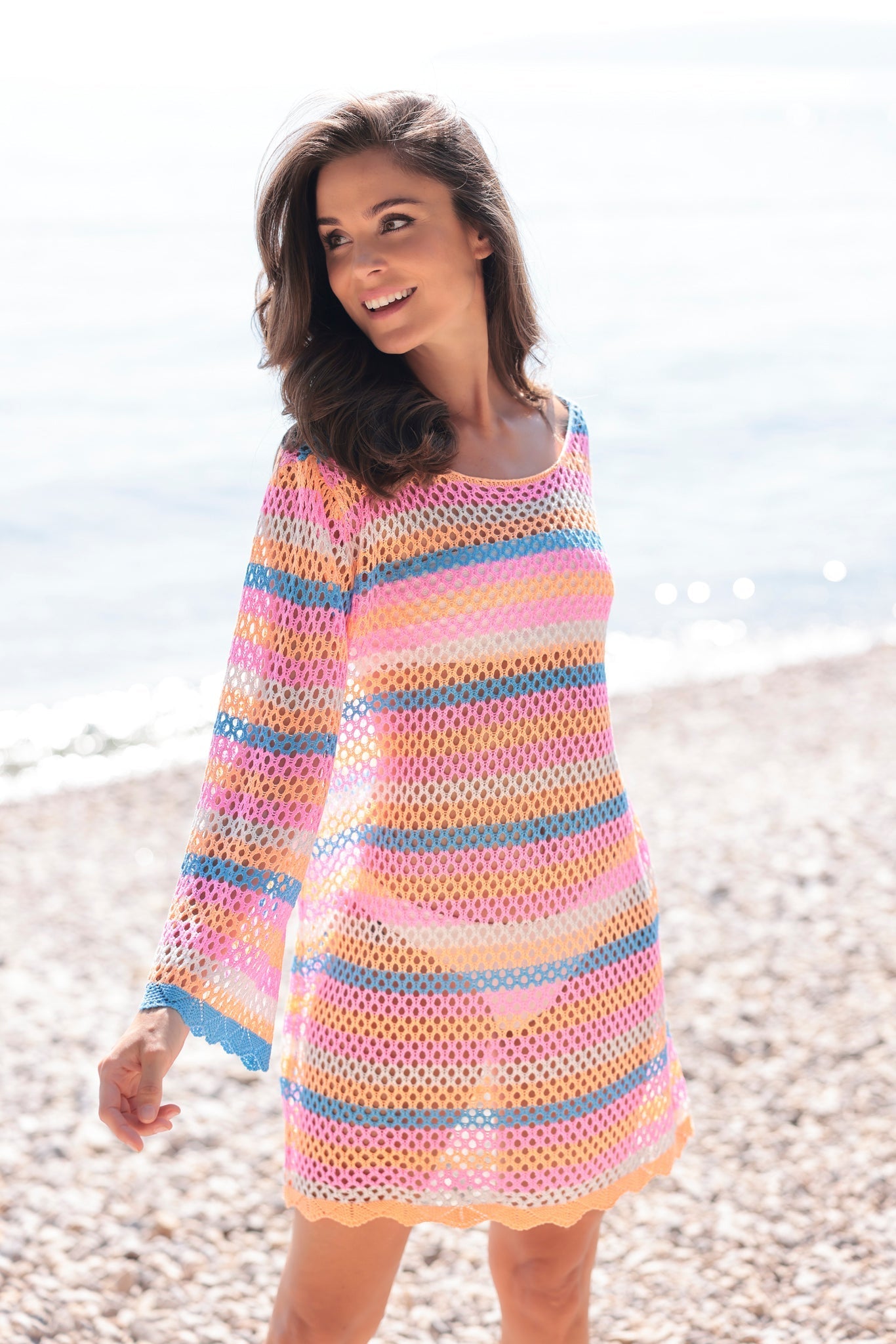 Shiraleah Miami Striped Cover-Up, Multi