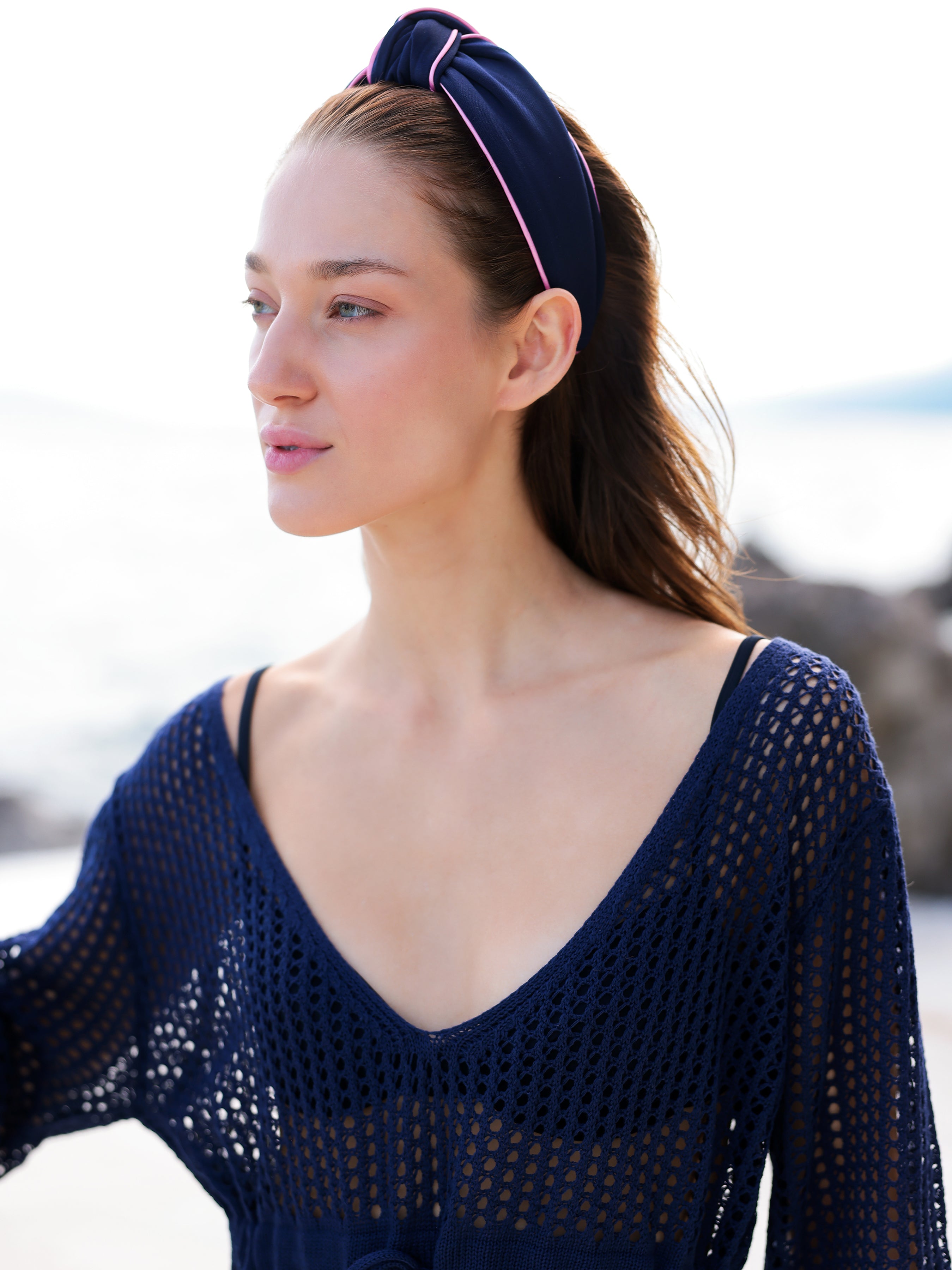 Shiraleah Marina Cover-Up, Navy 