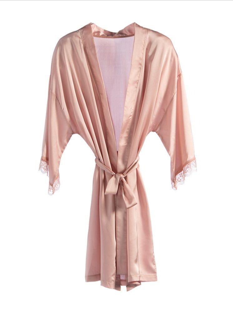 Assorted Set Of 2 Bella Robes (S/M, L/Xl),Blush